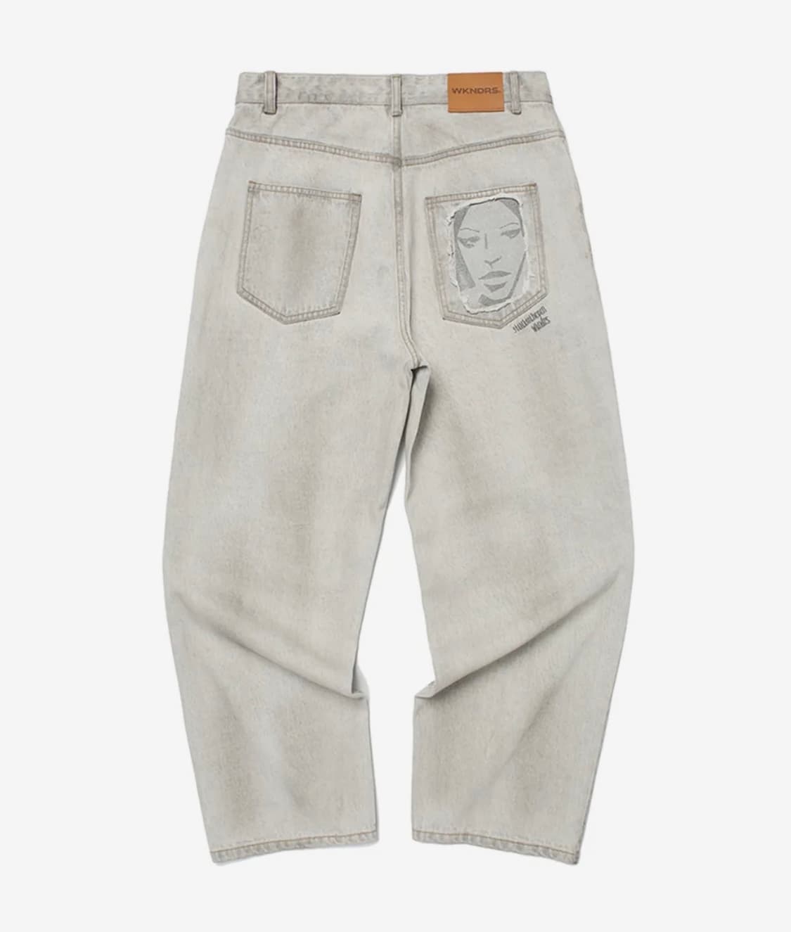 위캔더스 페이스 데님 팬츠 L 상품이미지1