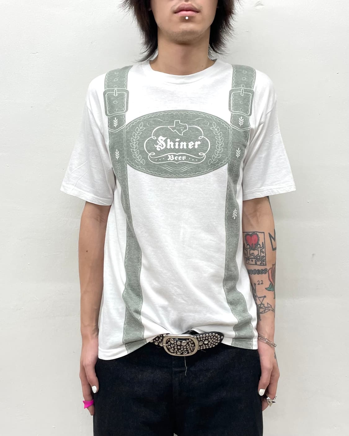 Suspender Belt Printed T-Shirt  상품이미지1