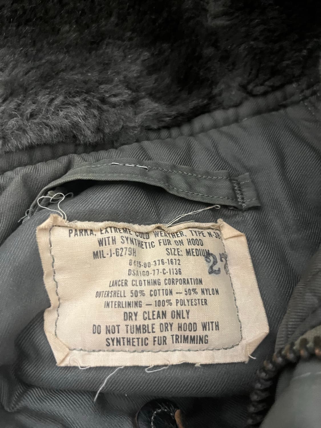 OG 70s N-3B parka (M) 상품이미지6