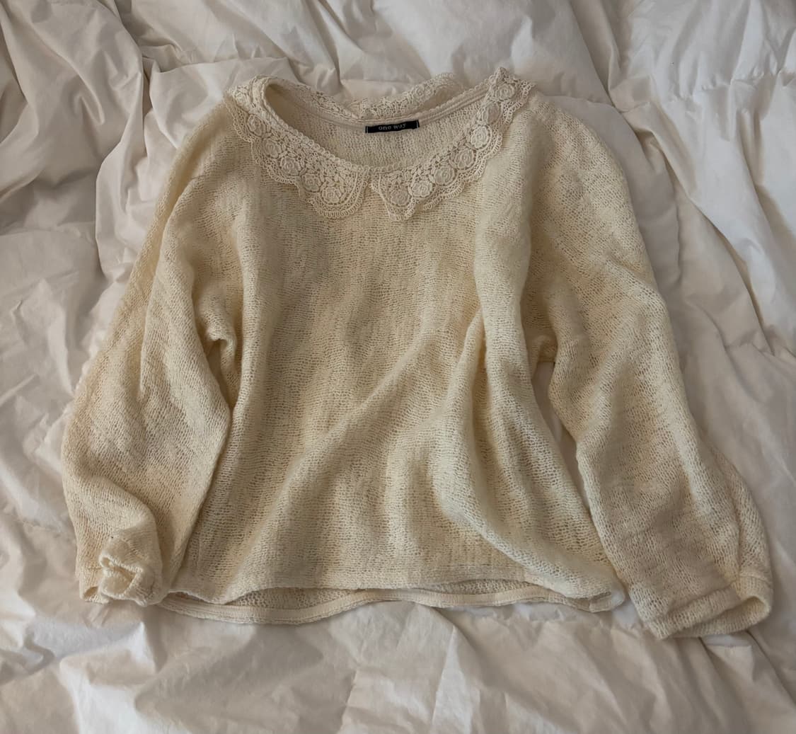 모리걸 하치재질 봄여름 니트 상품이미지1