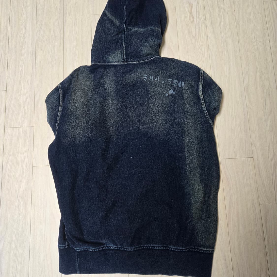폴로 랄프로렌 빈티지데님 후드티 L 상품이미지4