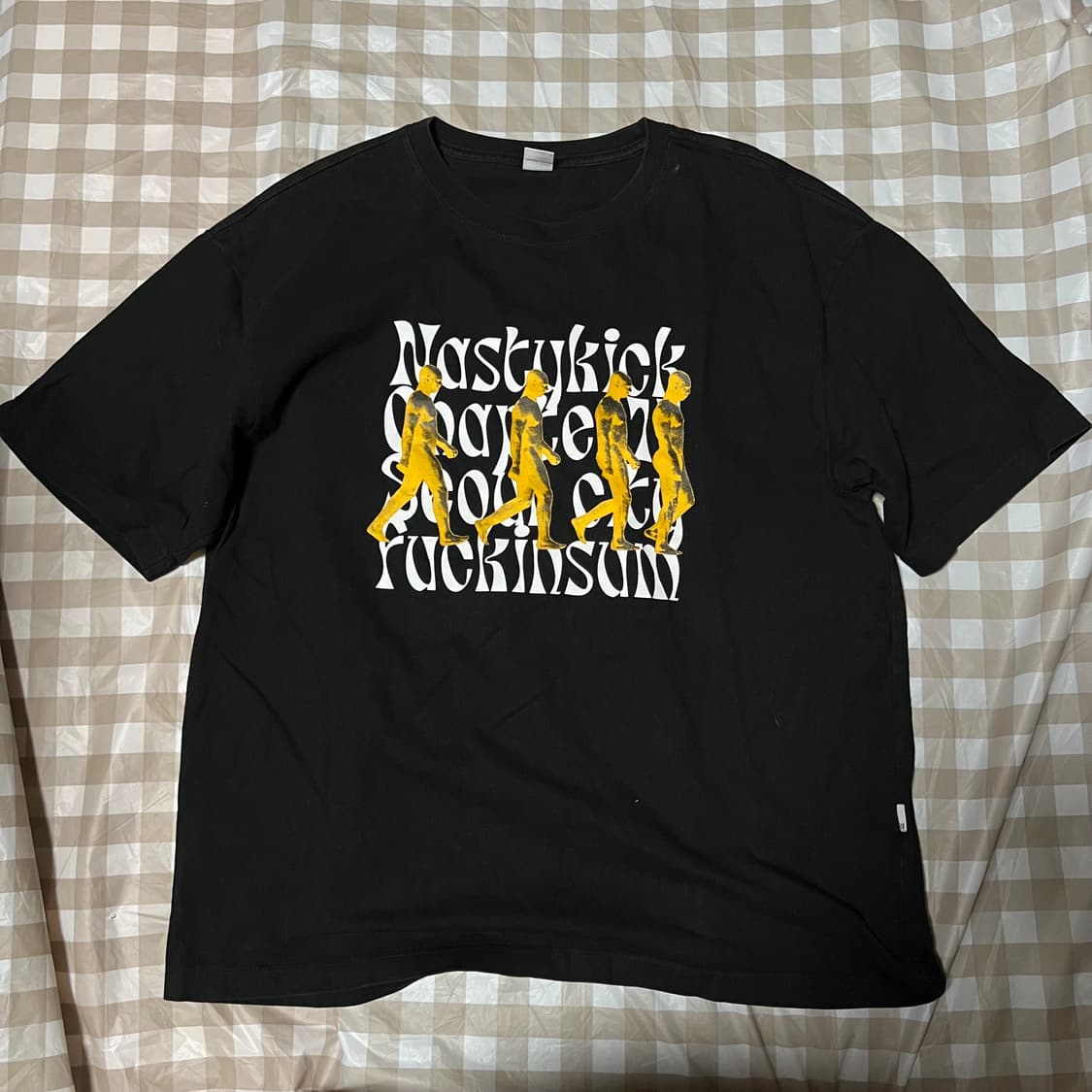 네스티킥 반팔 XL 검정 블랙 스트릿 105 상품이미지1