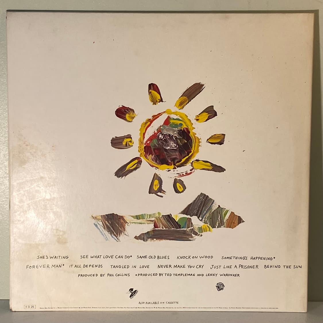 (중고LP-팝록) Eric Clapton -Behind The Sun 상품이미지2