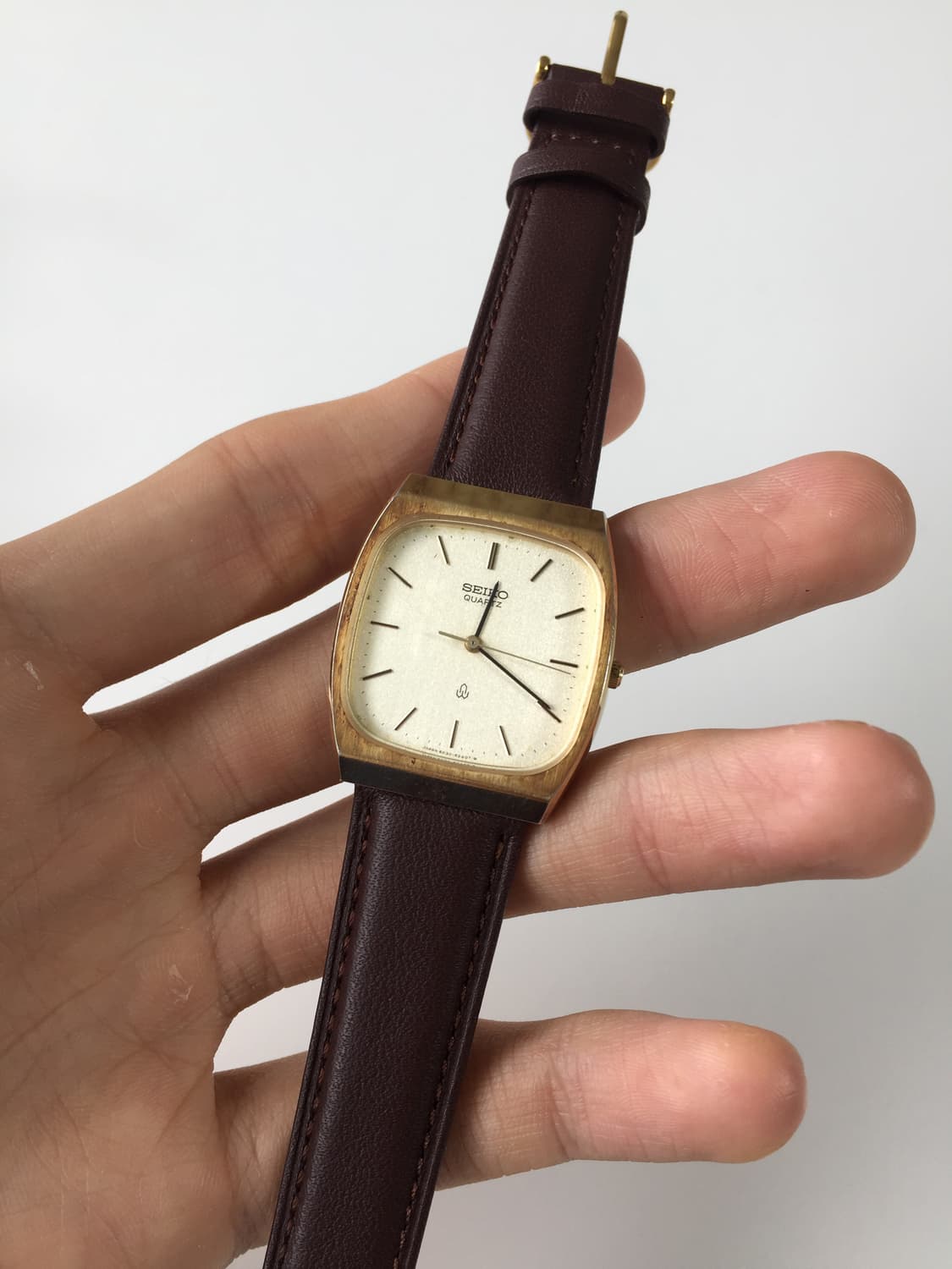 80s seiko vintage gold square quartz 상품이미지3