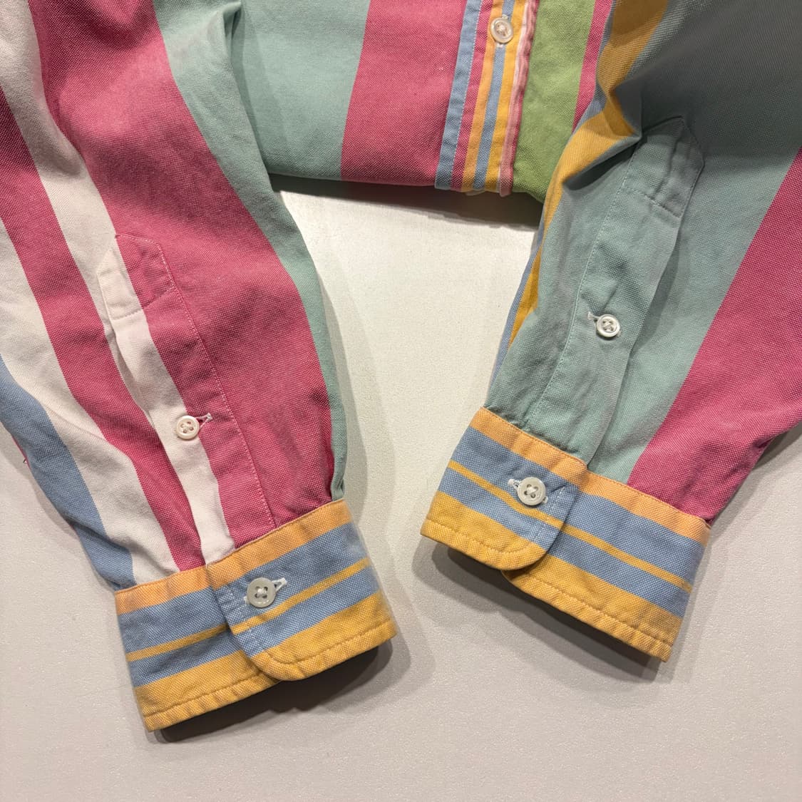 [L] 폴로 랄프로렌 멀티 스트라이프 셔츠 C409 상품이미지5