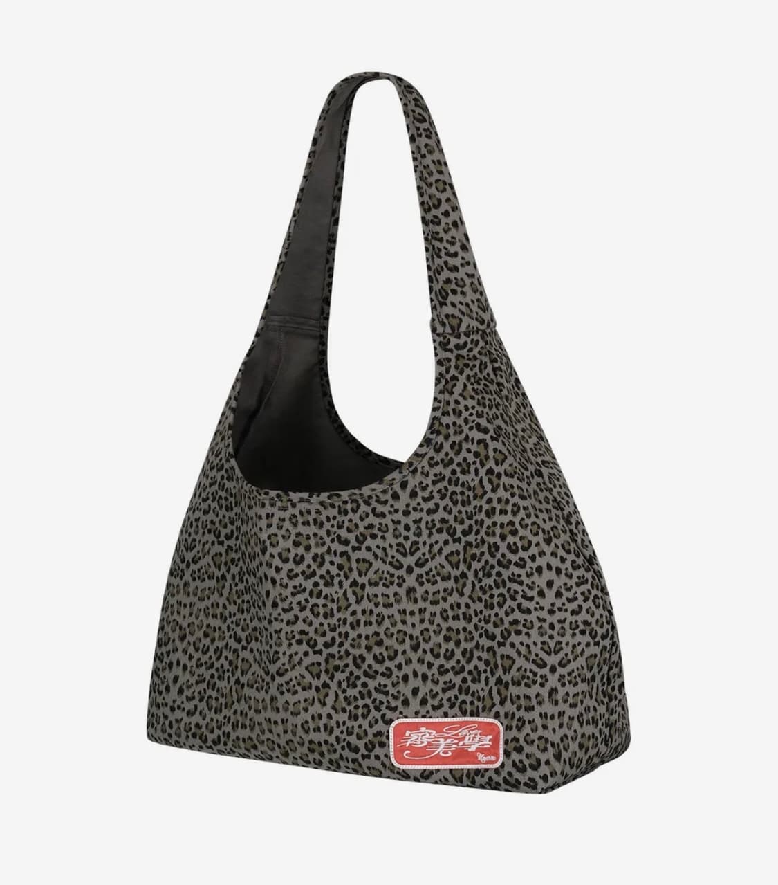 카시코 레오파드 숄더백 블루그레이 상품이미지1