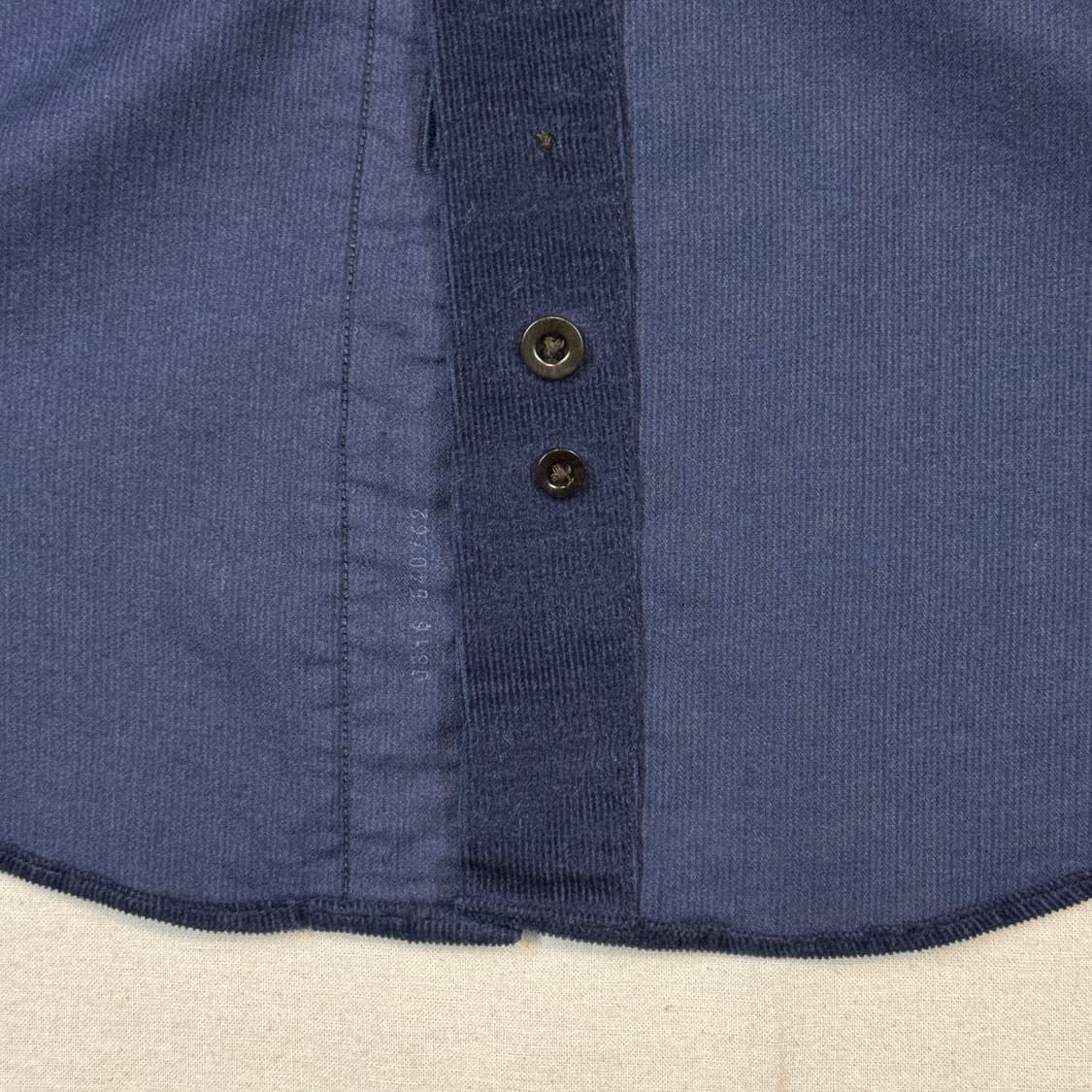 XL) 브룩스 브라더스 네이비 코듀로이 셔츠 상품이미지7