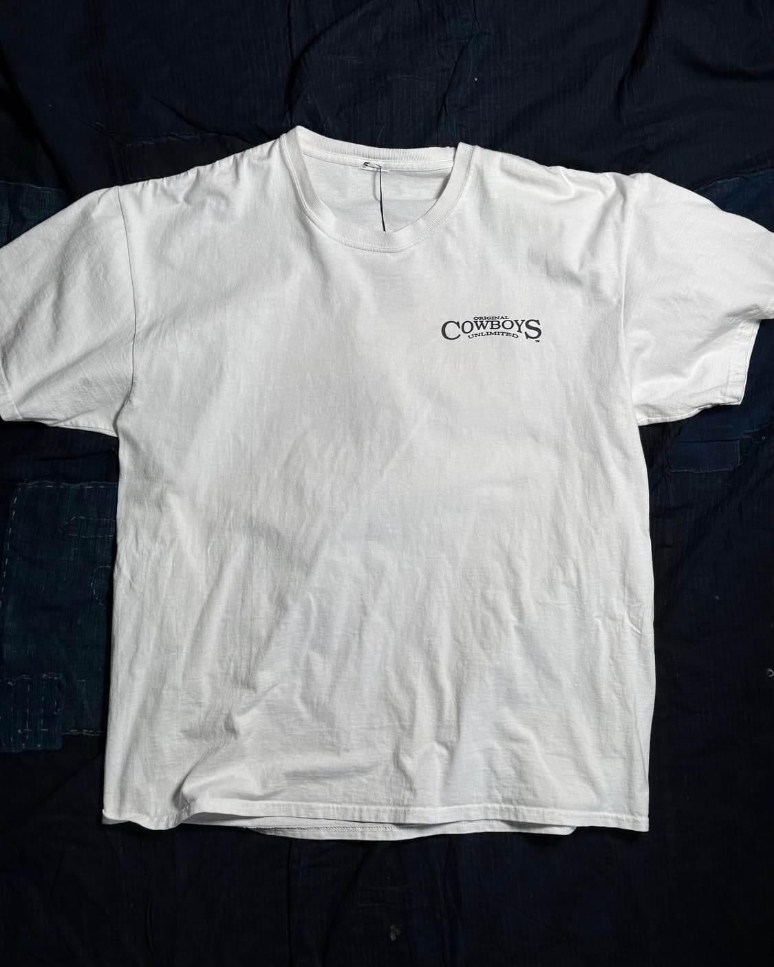 90-00‘s 모스 브라더스 카우보이 언리미티드 그래픽 티셔츠 XL 상품이미지2