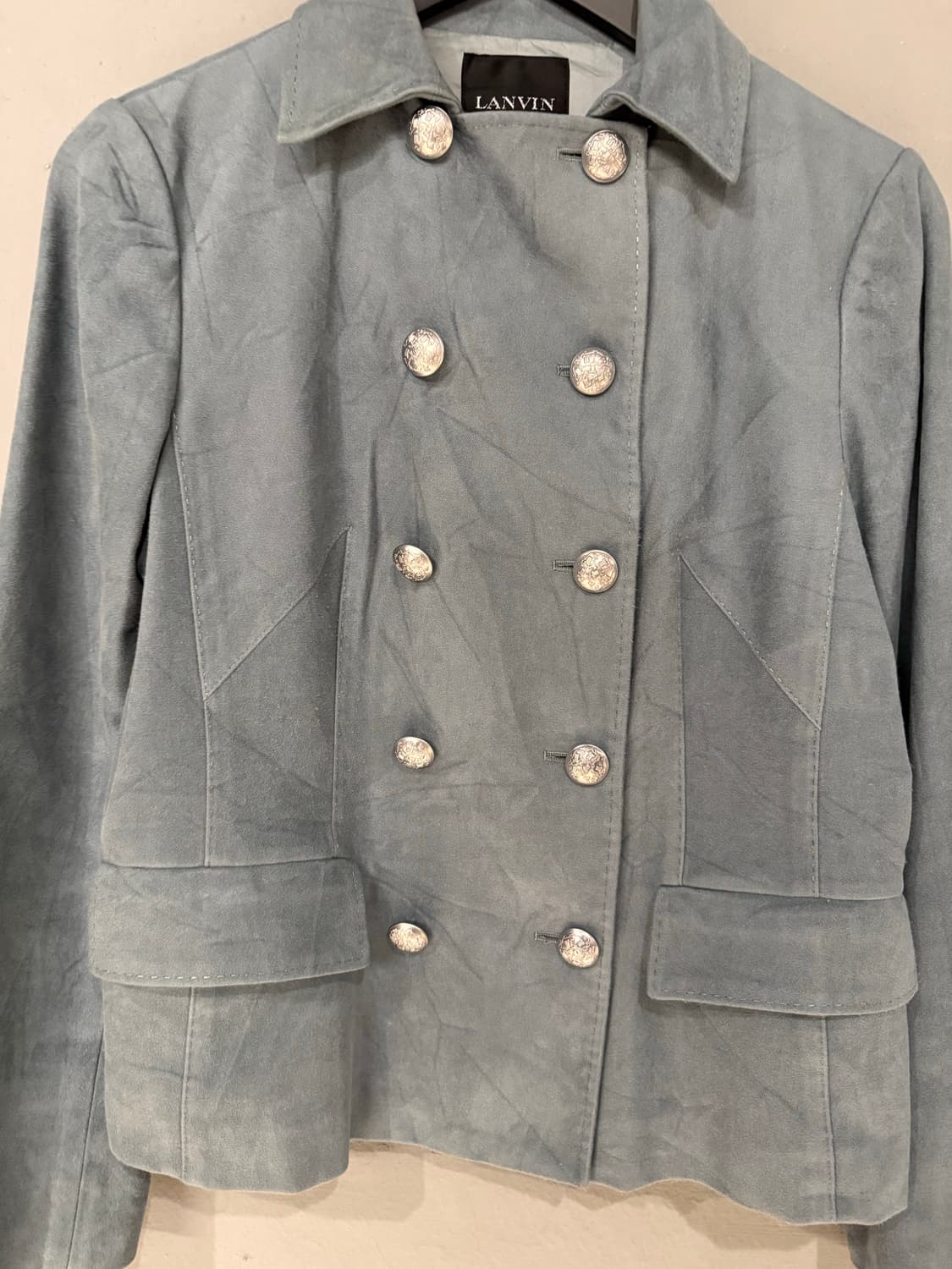 Lanvin double button suede jacket 상품이미지6