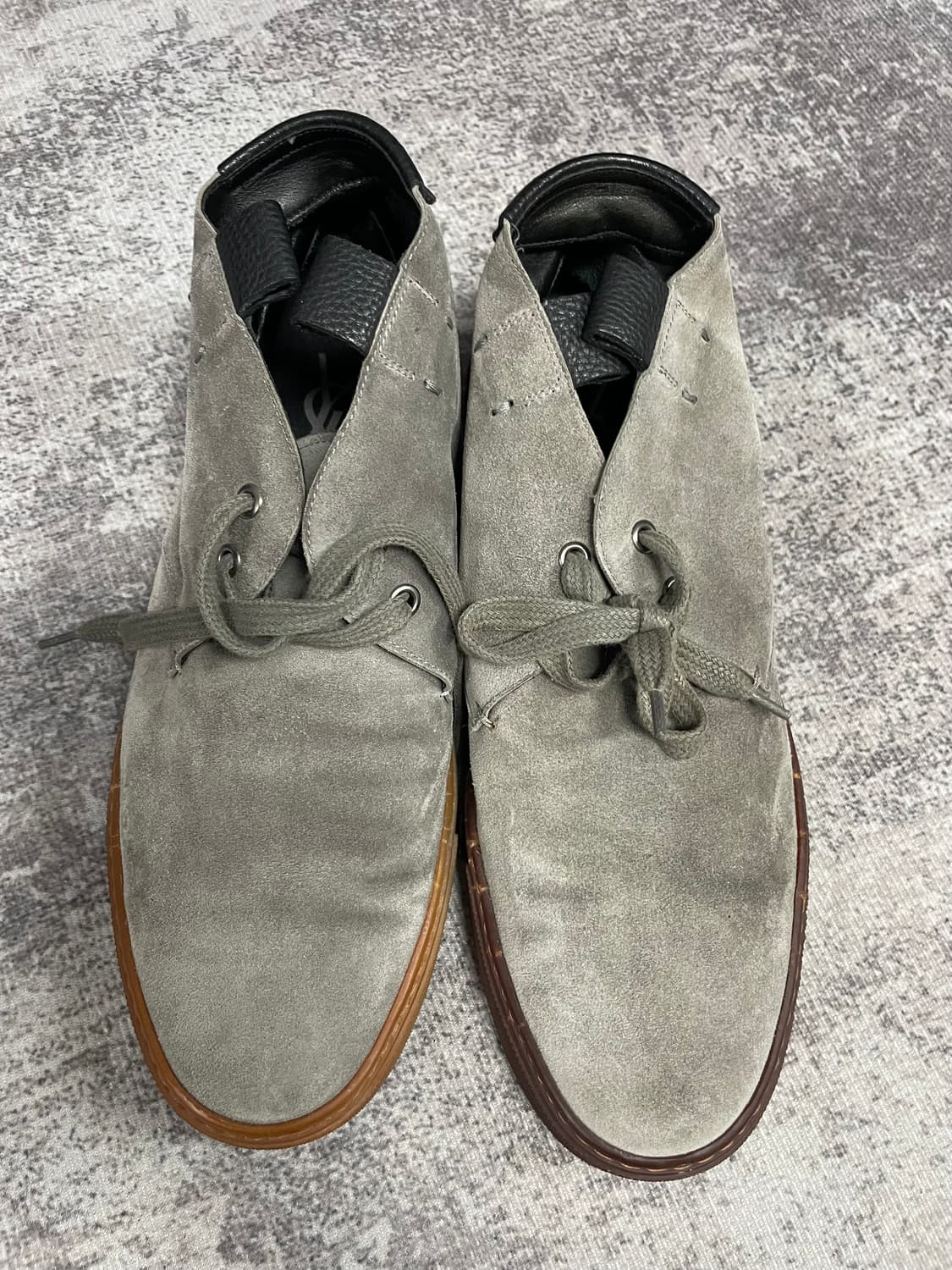 Vintage YSL 스웨이드 데져트 스페인 생산 상품이미지1