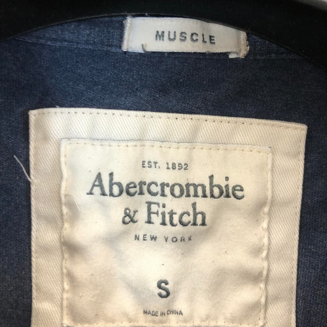 아베크롬비 Y2K 아치로고반팔 S 상품이미지4