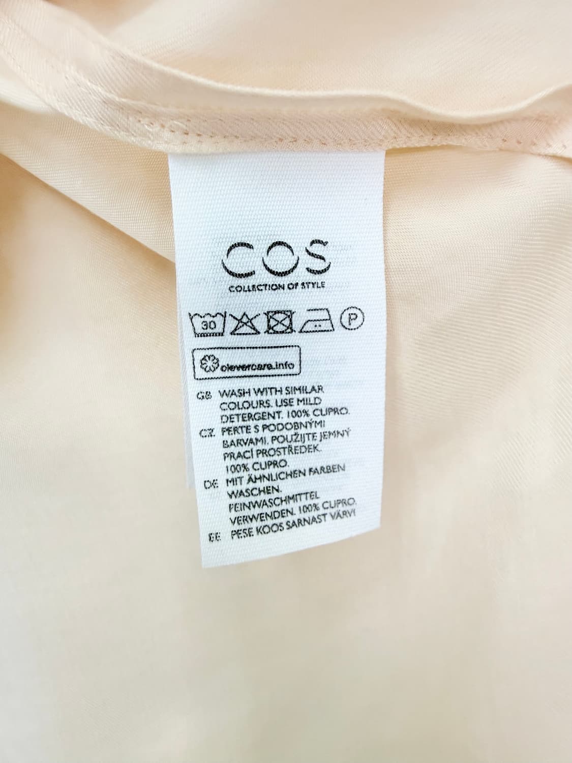 코스 COS 타이 블라우스 튜닉탑 상품이미지7