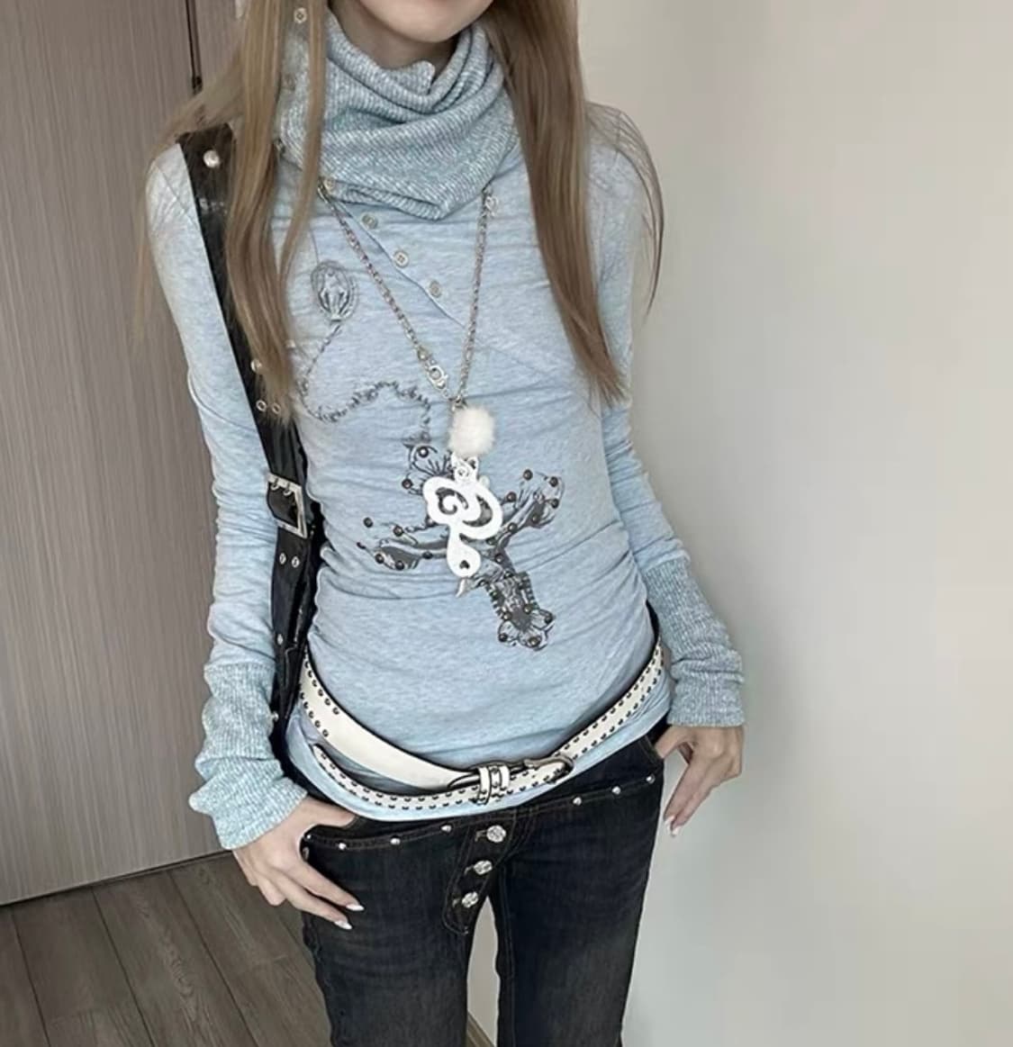 테스트 메커니즘 더블펀치 롱슬리브 상품이미지1