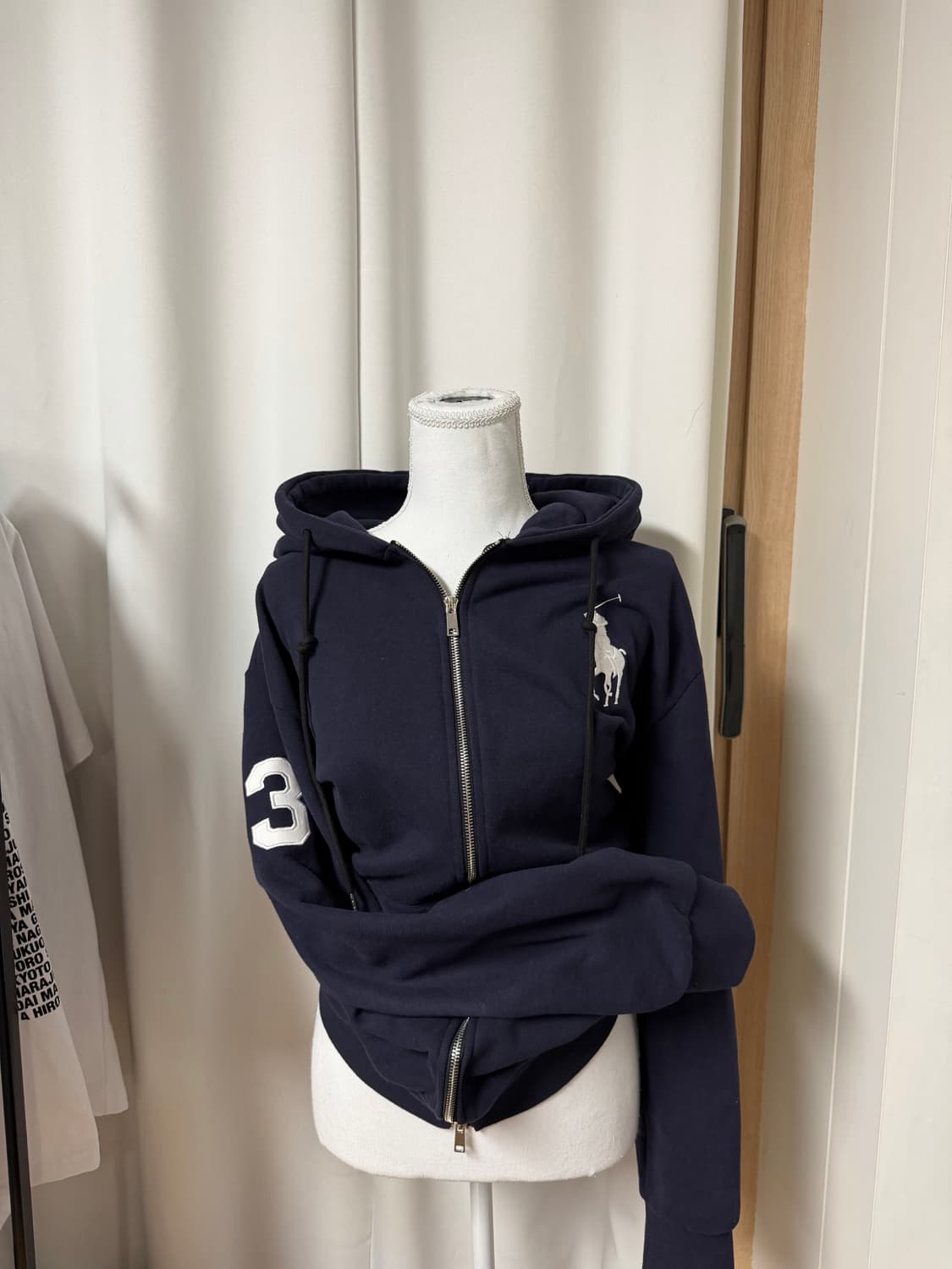 폴로랄프로렌 빅포니 네이비 후드집업 상품이미지3