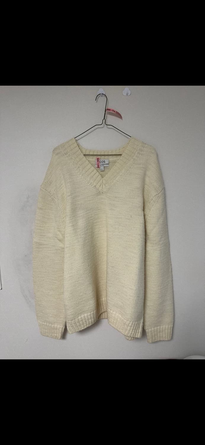 cos 브이넥 니트 상품이미지1