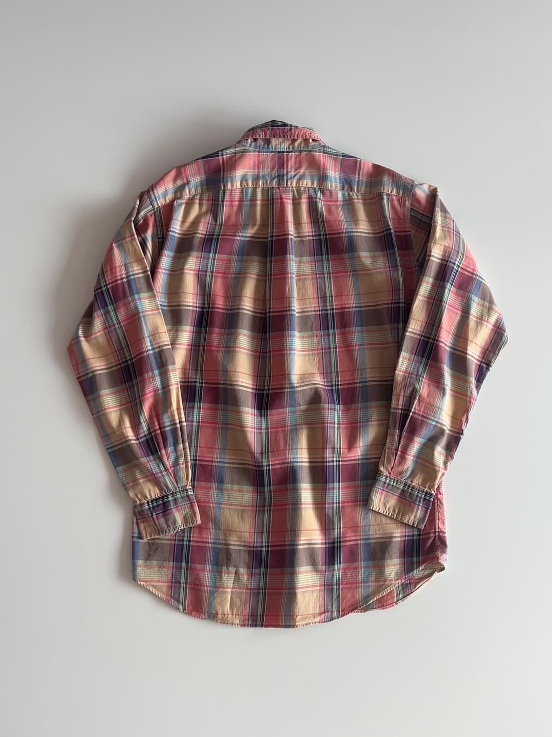 폴로 랄프로렌 커스텀핏 체크 셔츠 S 상품이미지5