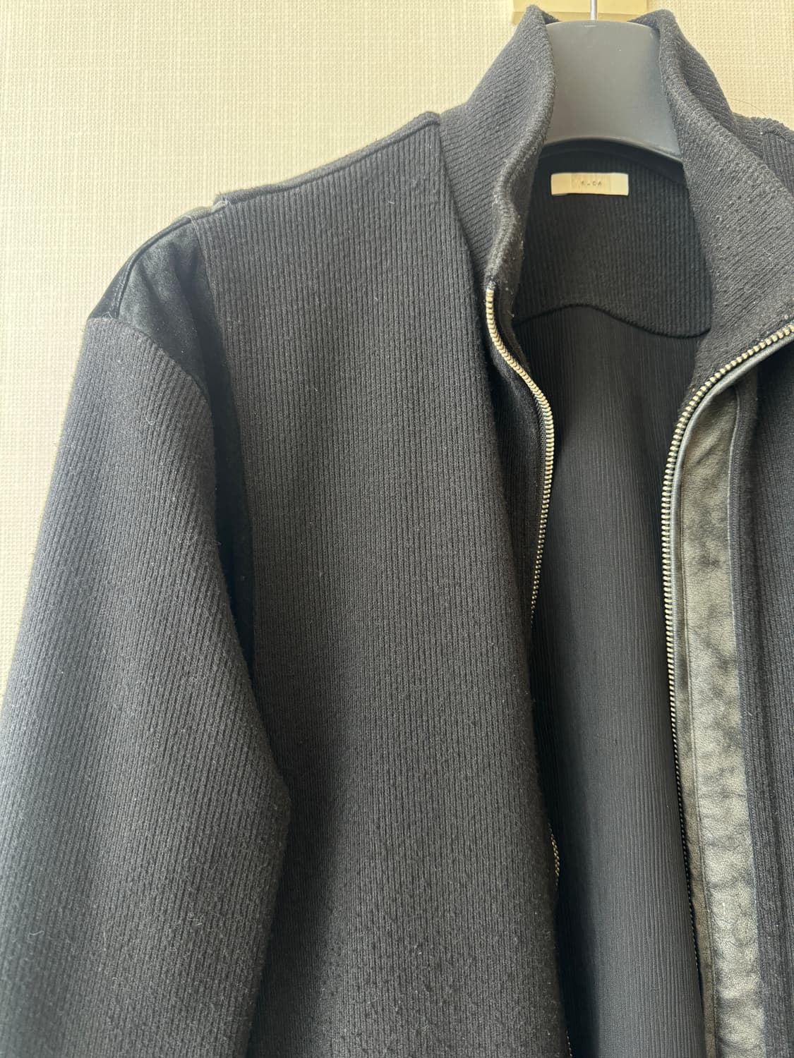 엑슬림 EP4 져지 자켓 블랙 3size 상품이미지5