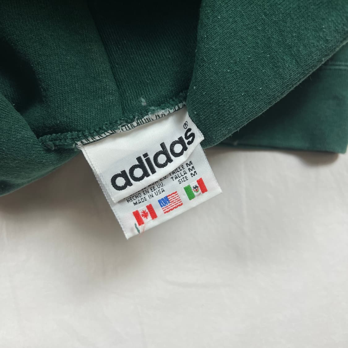 90’s 아디다스 adidas 빅로고 후드티 상품이미지5