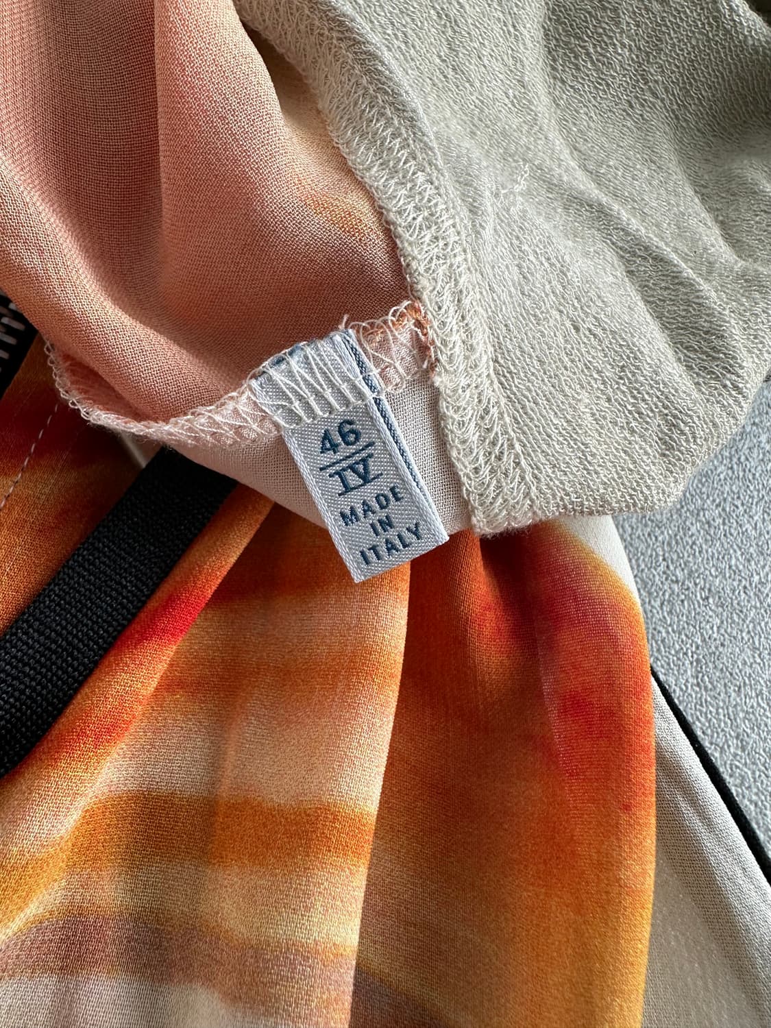 Andrea Fenzi 2000s 실크 프린트 후드 베스트 상품이미지8