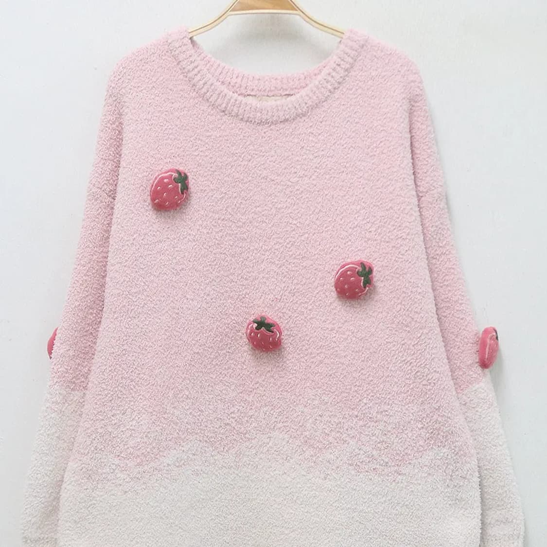 스트로베리 딸기우유 폼폼 원피스 63318 상품이미지3