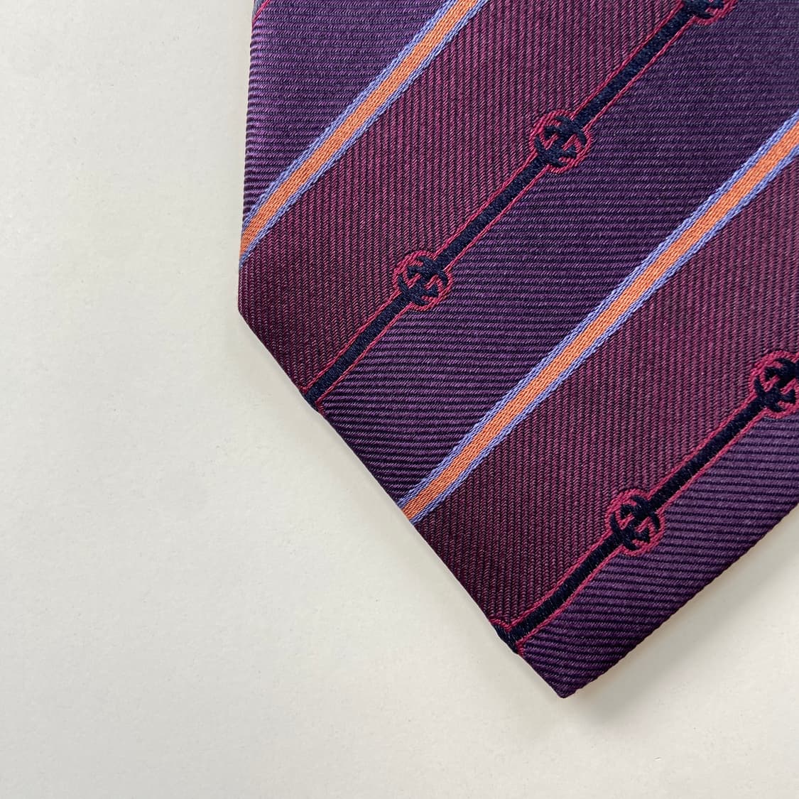 구찌(GUCCI) 모노그램 명품 정품 넥타이 상품이미지9