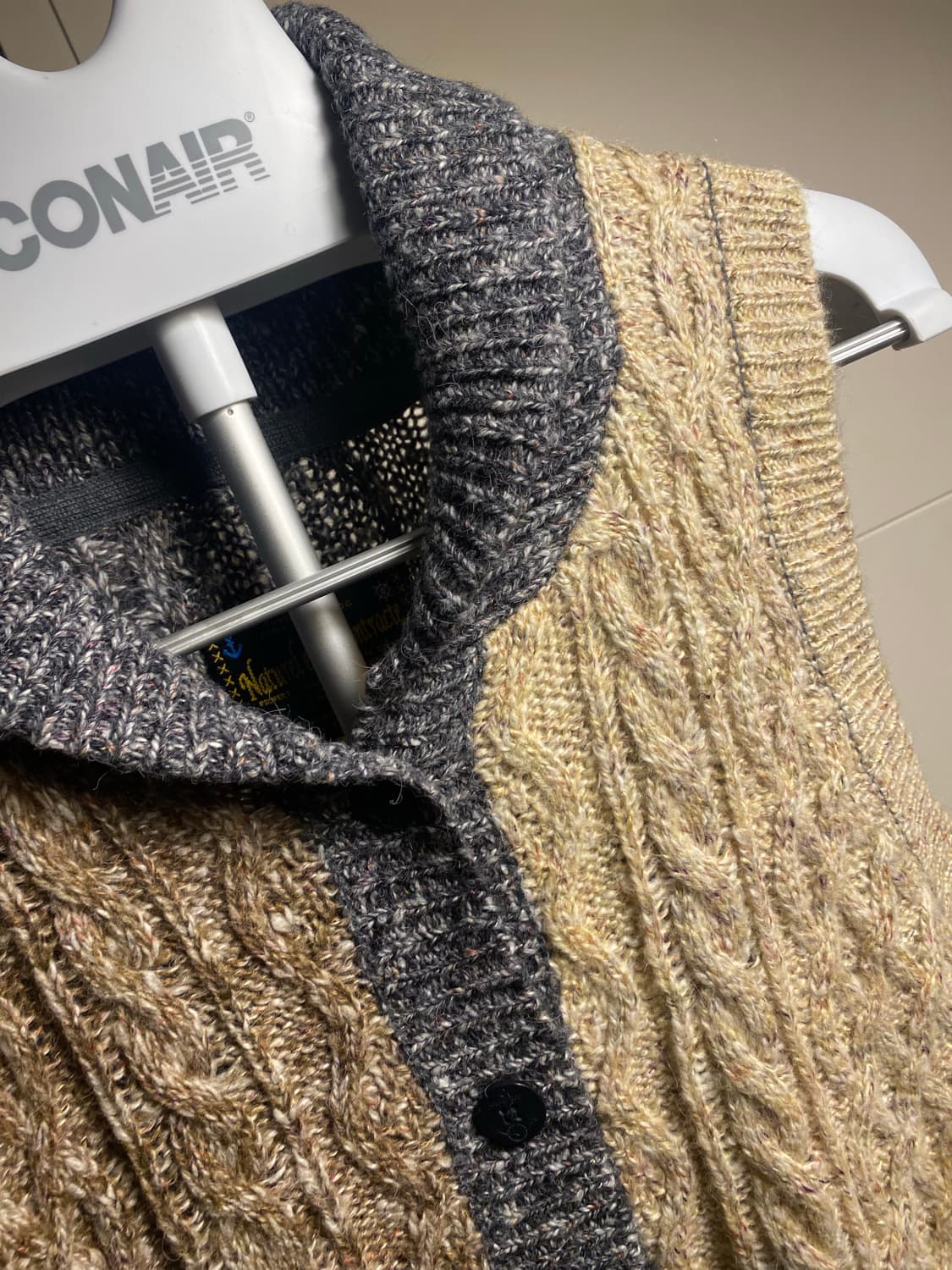 LIME.INC 케이블 니트 조끼 M 상품이미지3