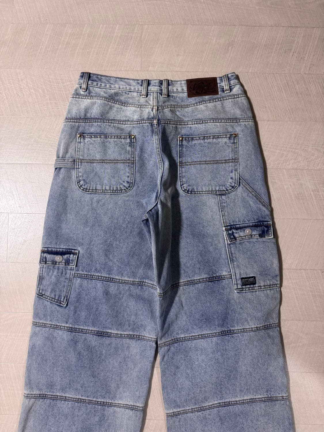 베이컨트아카이브 바논 카펜터 데님 라이트블루 M 상품이미지5