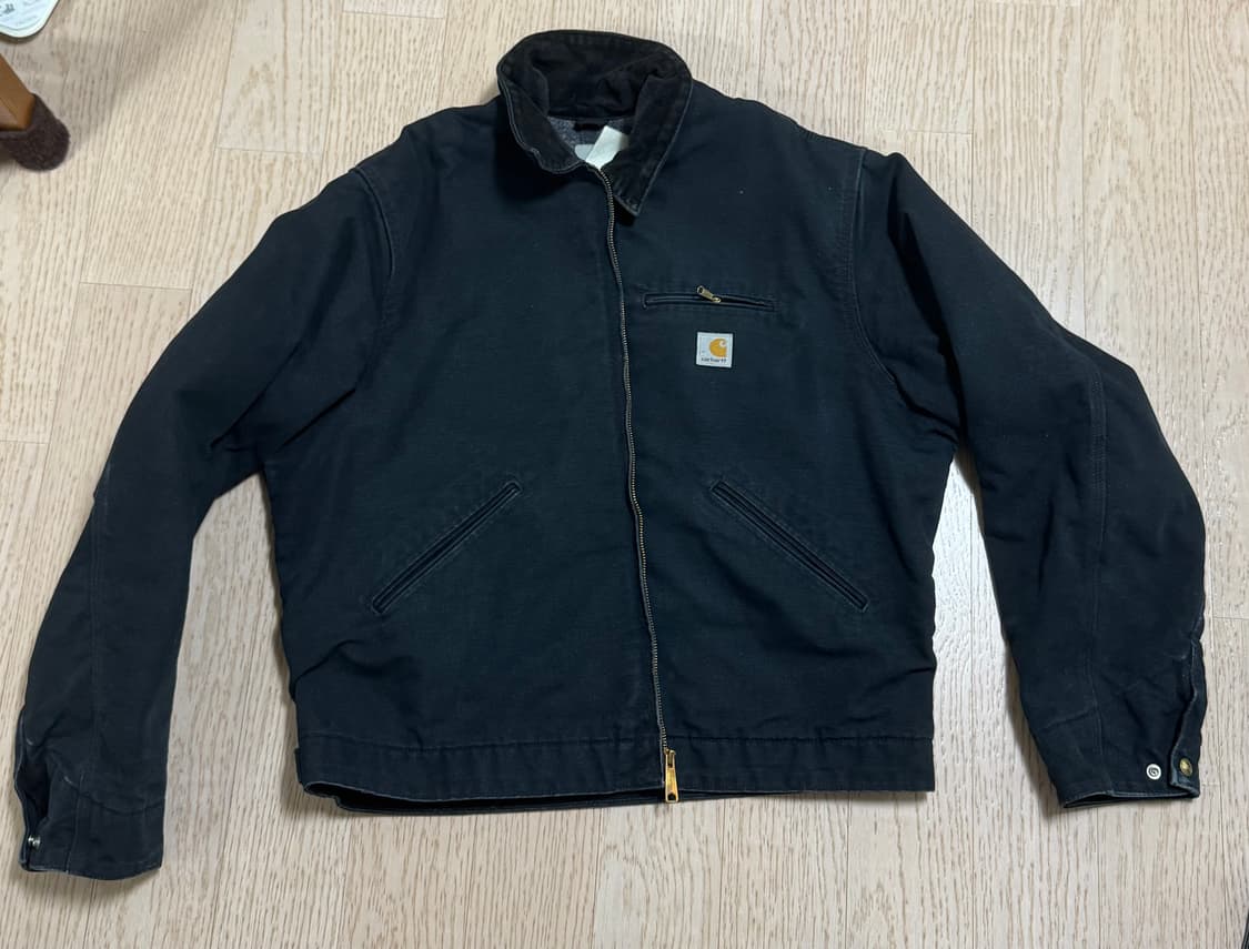 46추정) 칼하트 디트로이트 자켓 블랙 j01blk 빈티지 상품이미지1