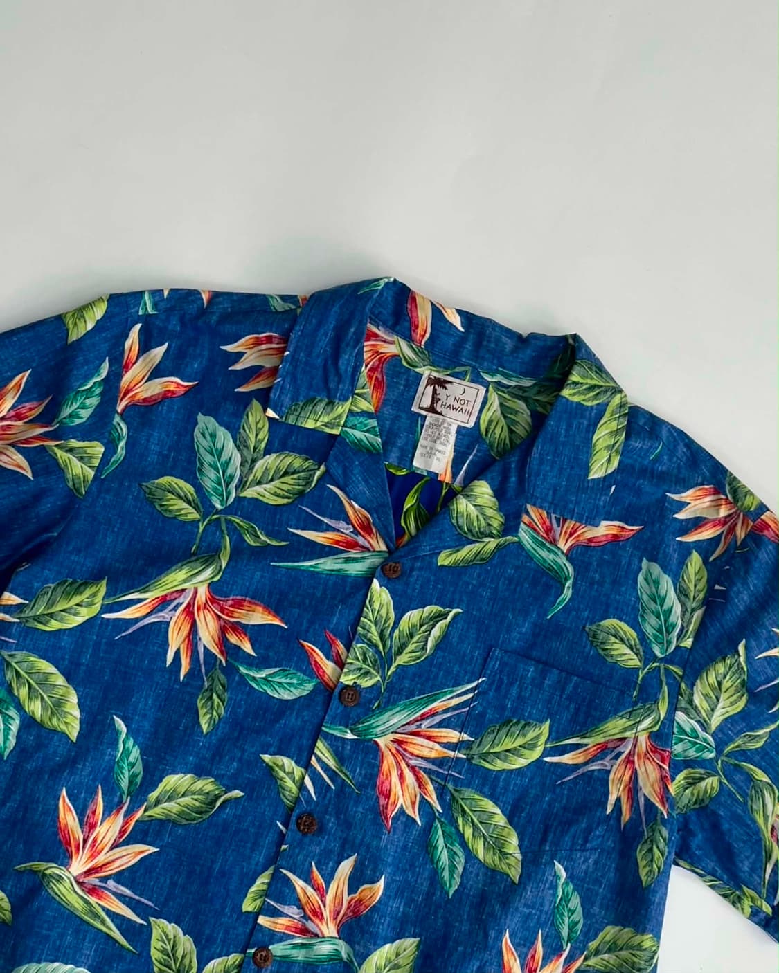 [XL] Made in Hawaii 알로하 트로피칼 하와이안 셔츠 상품이미지4