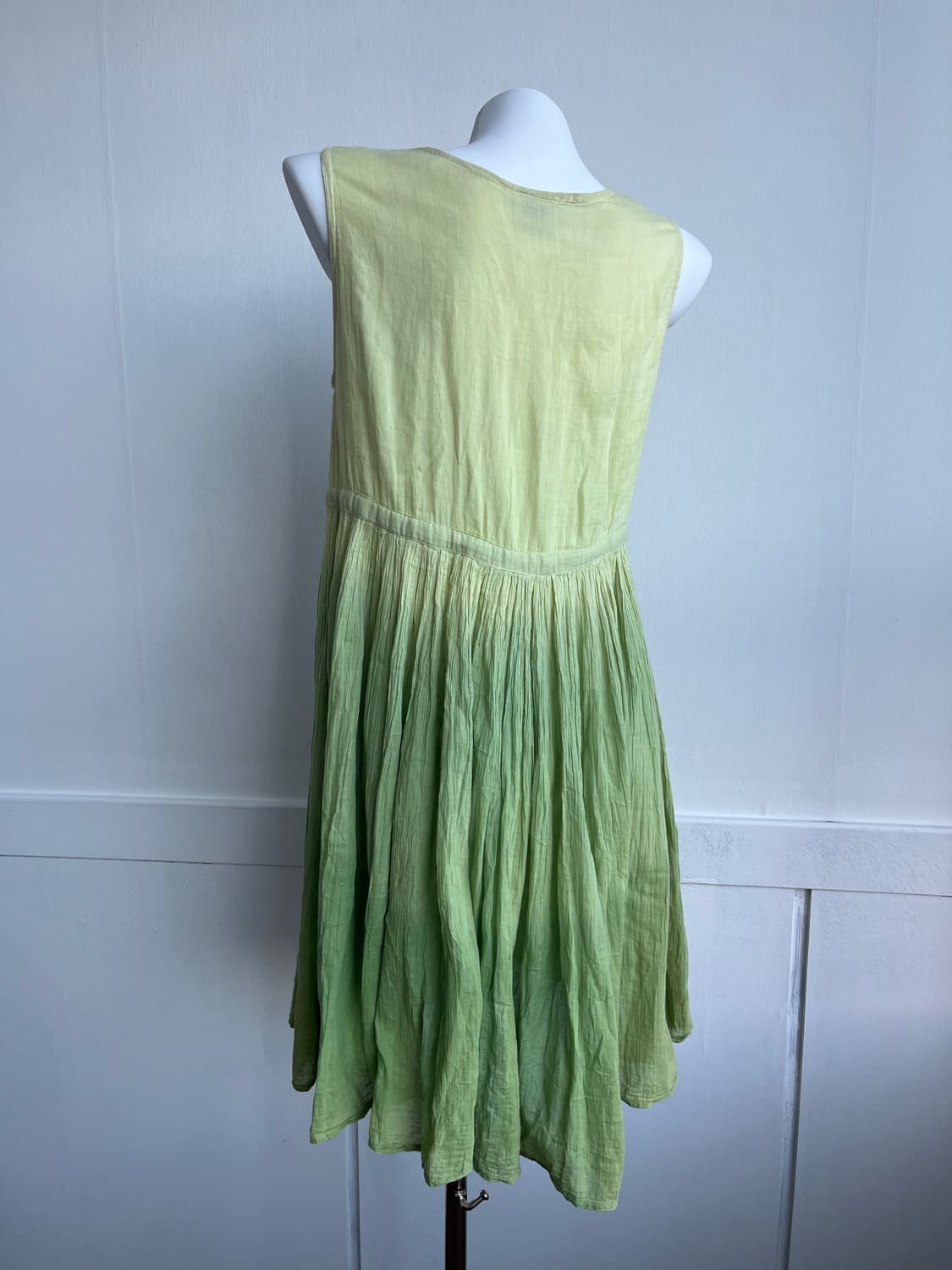 Her Style 그린 자수 원피스 상품이미지5