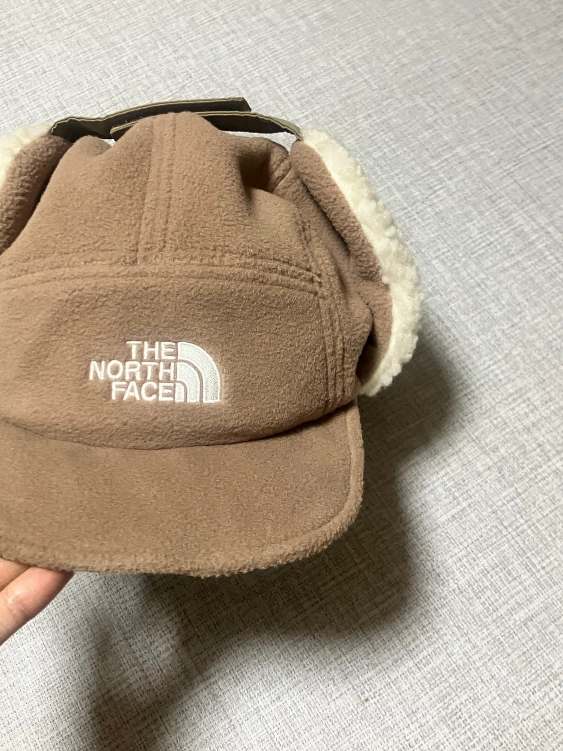 Northface 노스페이스 이어머프 군밤모자 베이지 상품이미지2