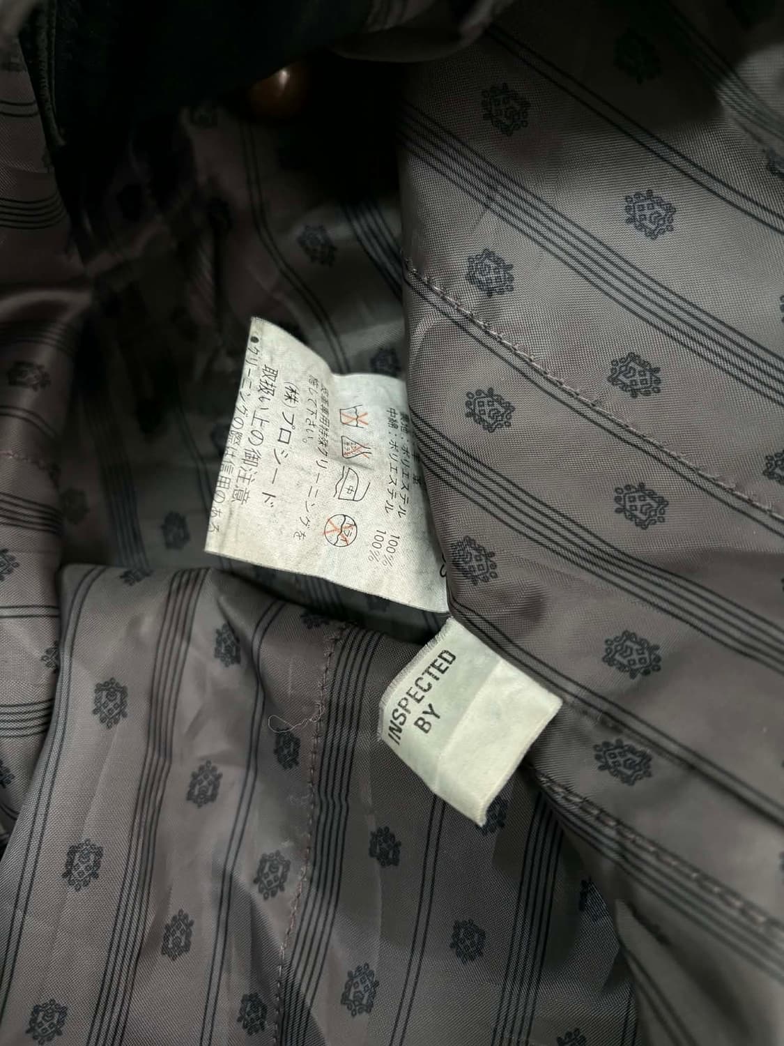 [L] Dopio 빈티지 양가죽 하프 코트 자켓 상품이미지4