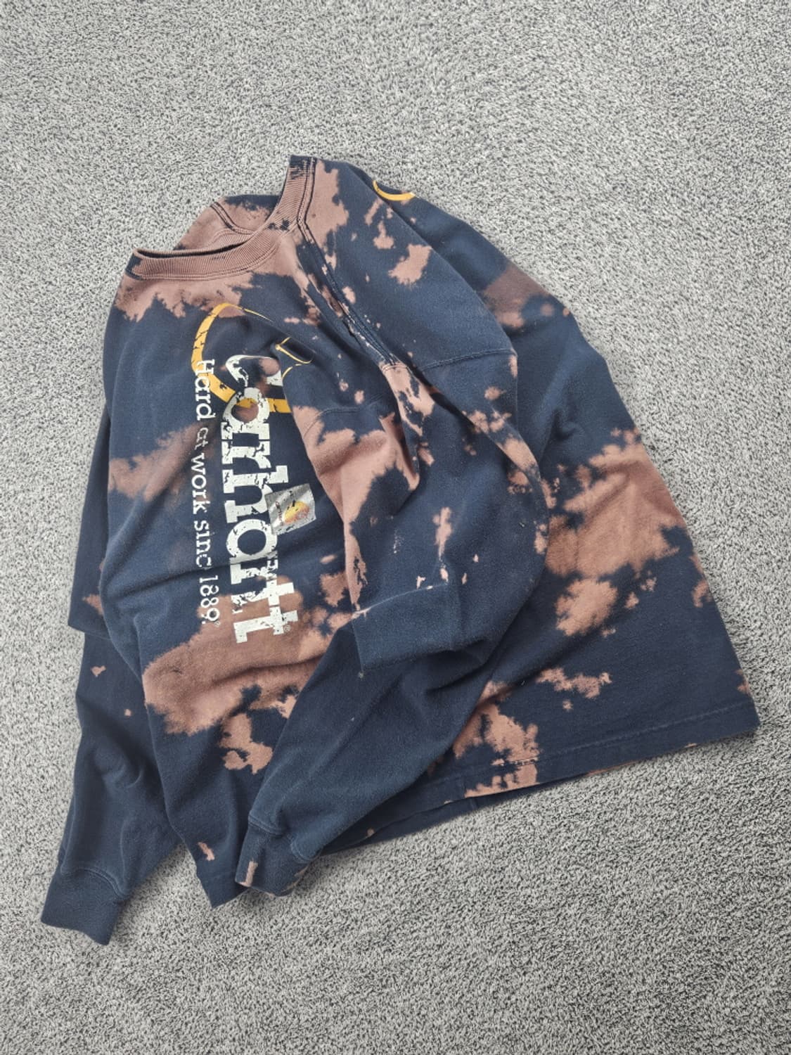 칼하트 다잉 워시드 커스텀 롱 슬리브 ( M ) / 10567 상품이미지3