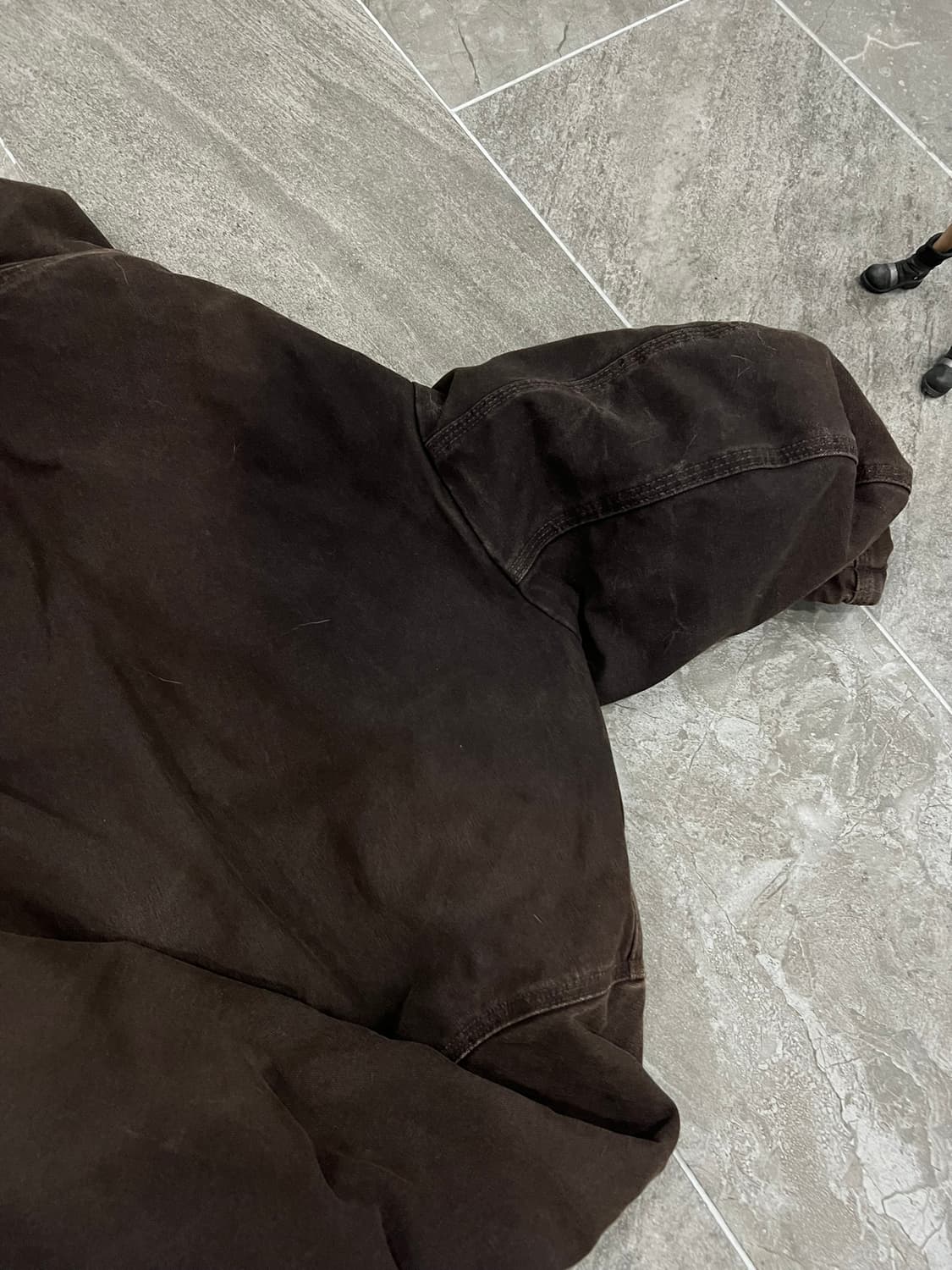 (L) 칼하트 덕 액티브 후드자켓 J130 DKB 다크브라운 상품이미지9