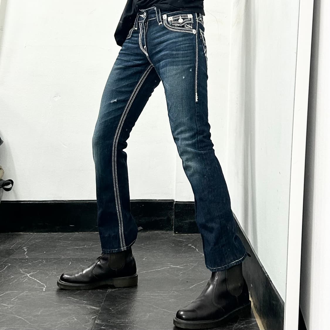 트루릴리전 월드투어 데님 팬츠 상품이미지3