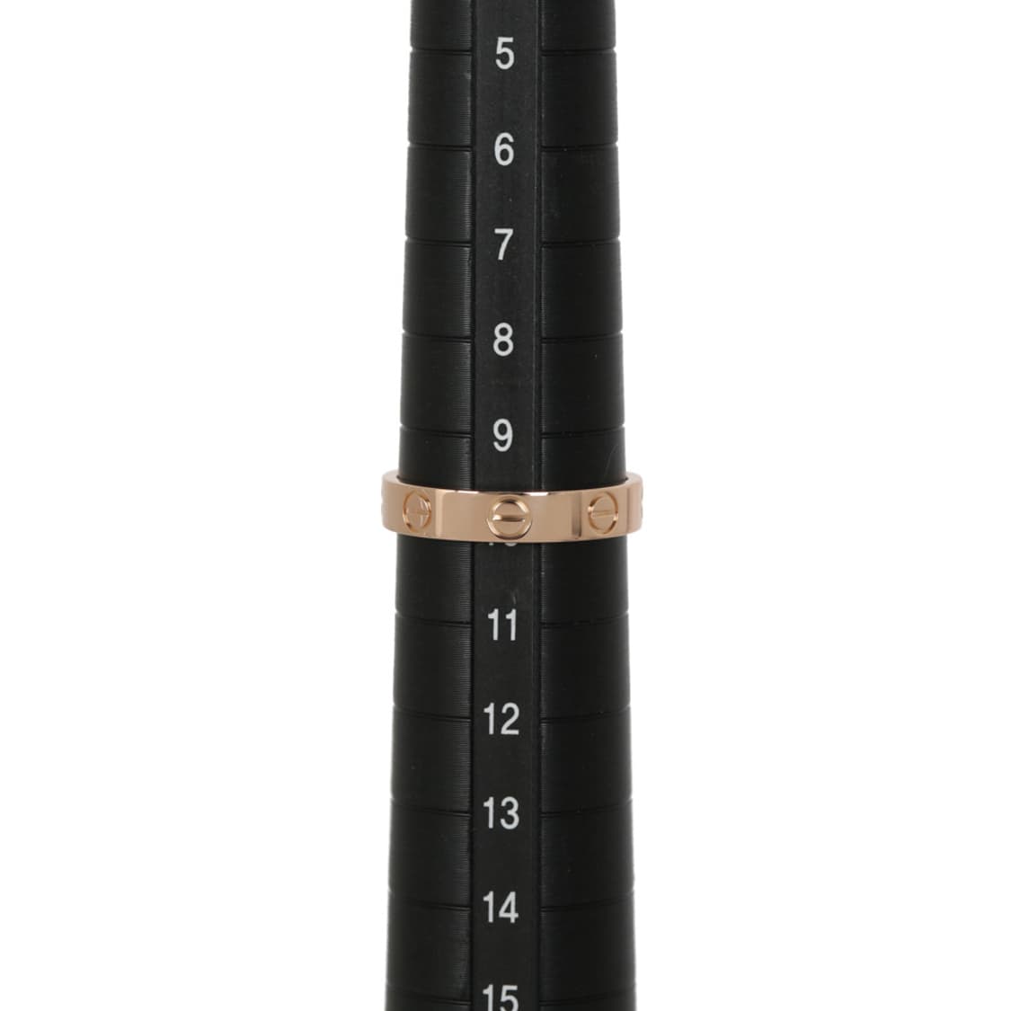 까르띠에 핑크골드 러브링 스몰 모델 18K PG 반지 50호 보증서 상품이미지9