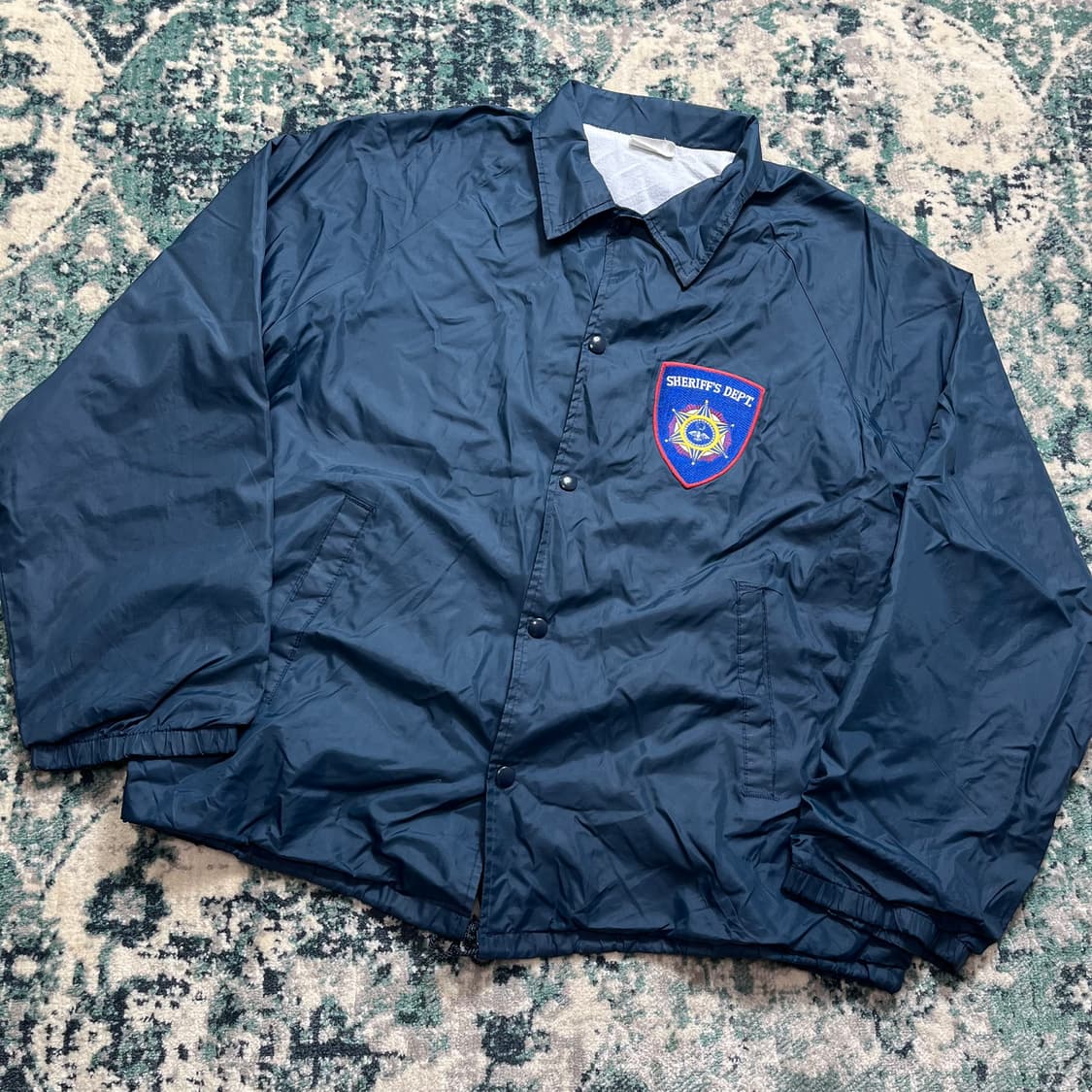 90s Usa Police 코치 자켓(L) 상품이미지1