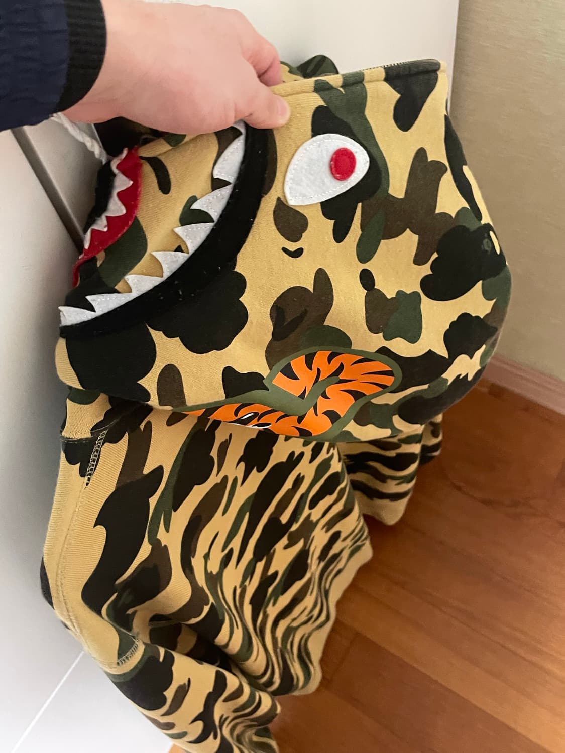 베이프 1st 샤크후드집업 WGN 상품이미지4