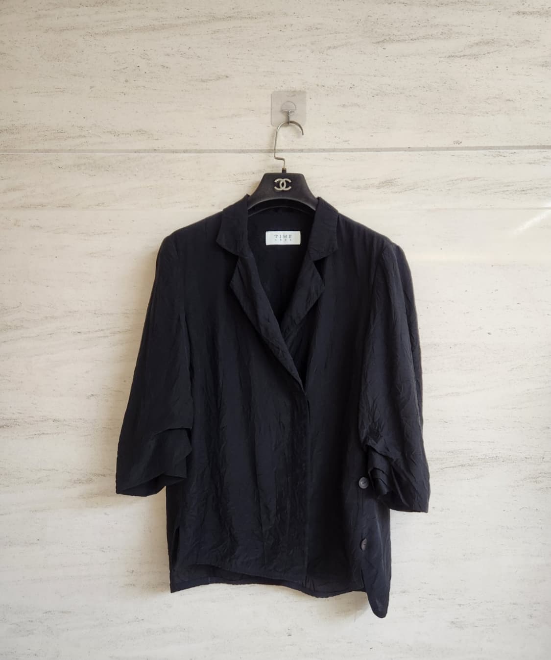 타임 시그니처 턱슬리브 크링클자켓 55사이즈 상품이미지6