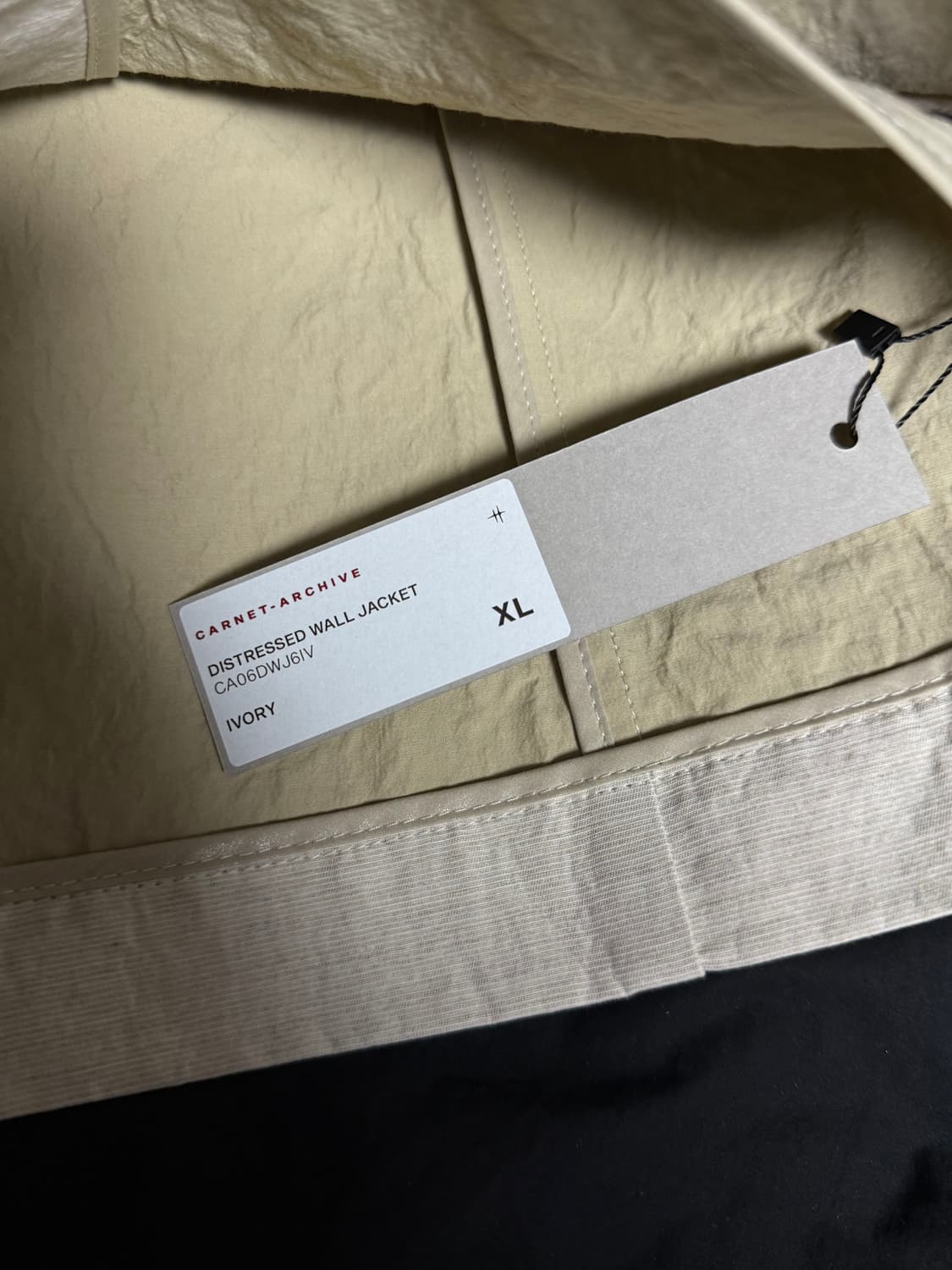 [XL] Carnet Archive 카르넷 아카이브 디스트레스 월 자켓 상품이미지3