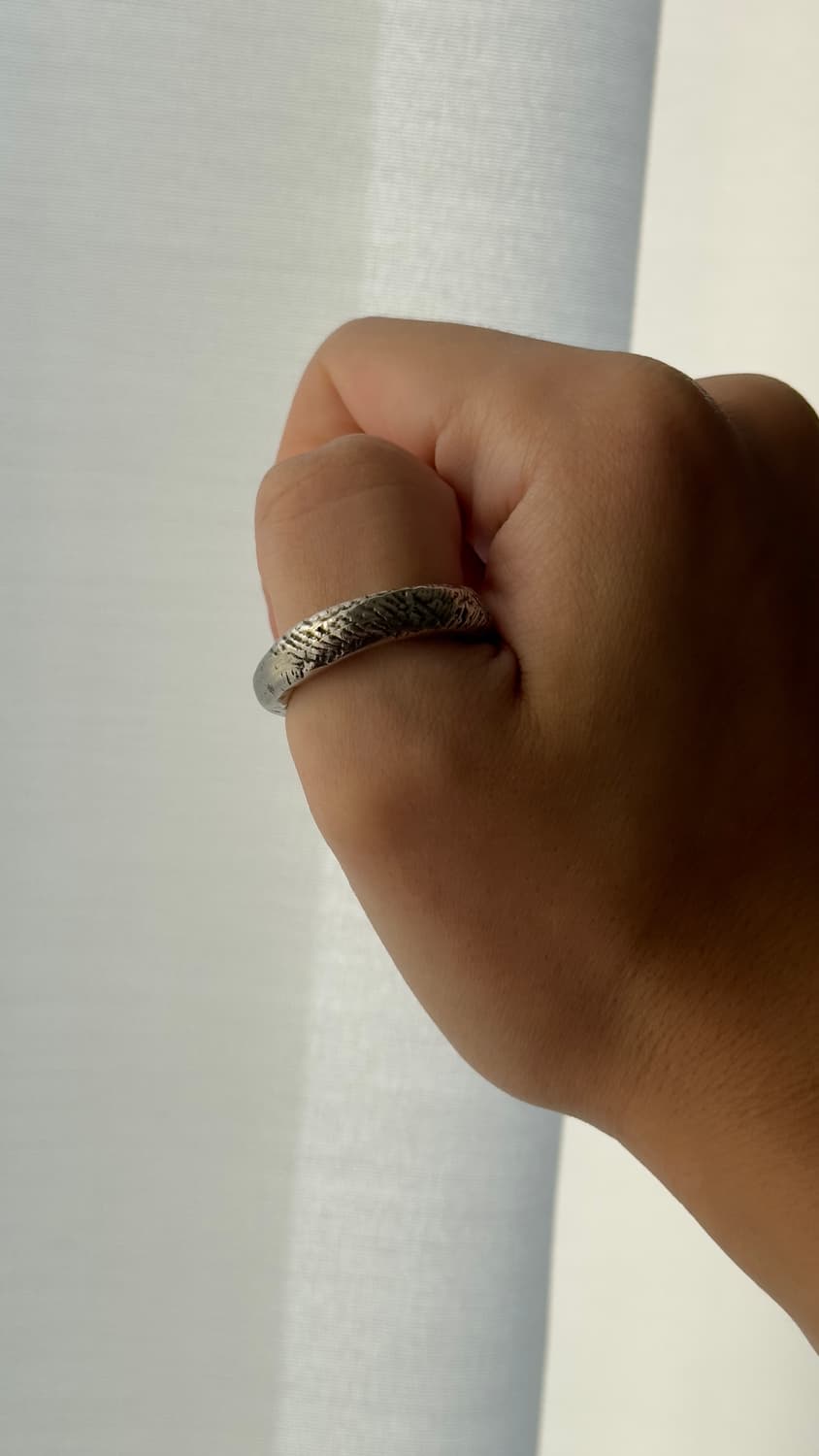 Jacqueline Rose Silver Stack Ring  상품이미지7