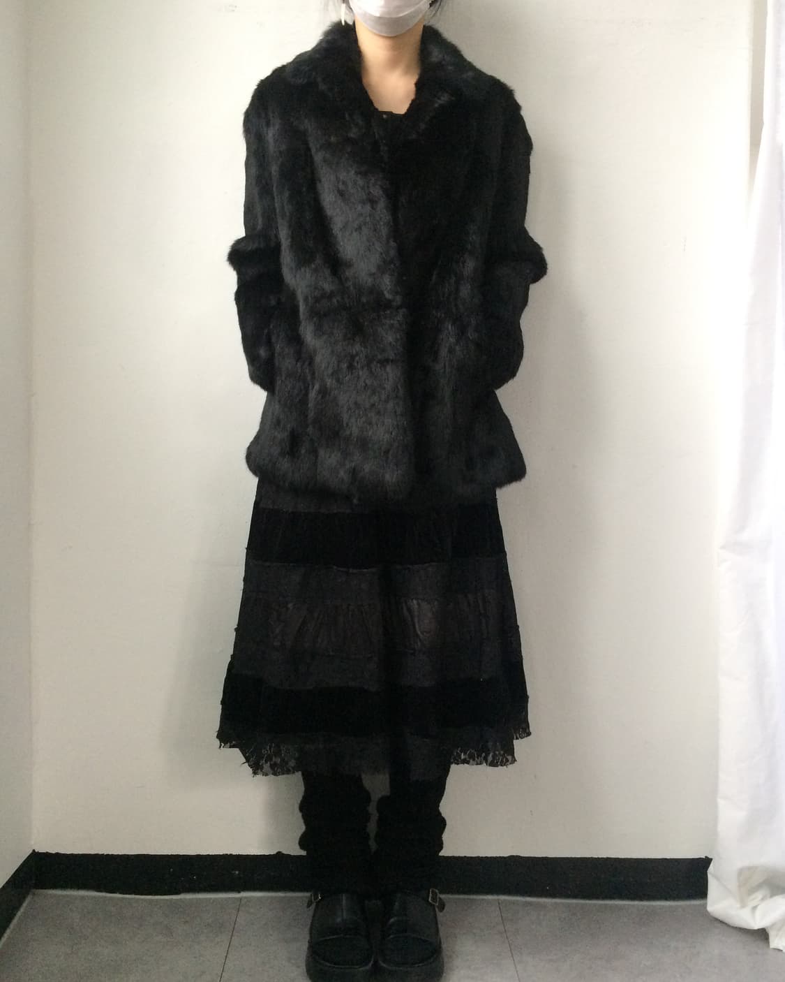 Rabbit fur jacket 상품이미지6