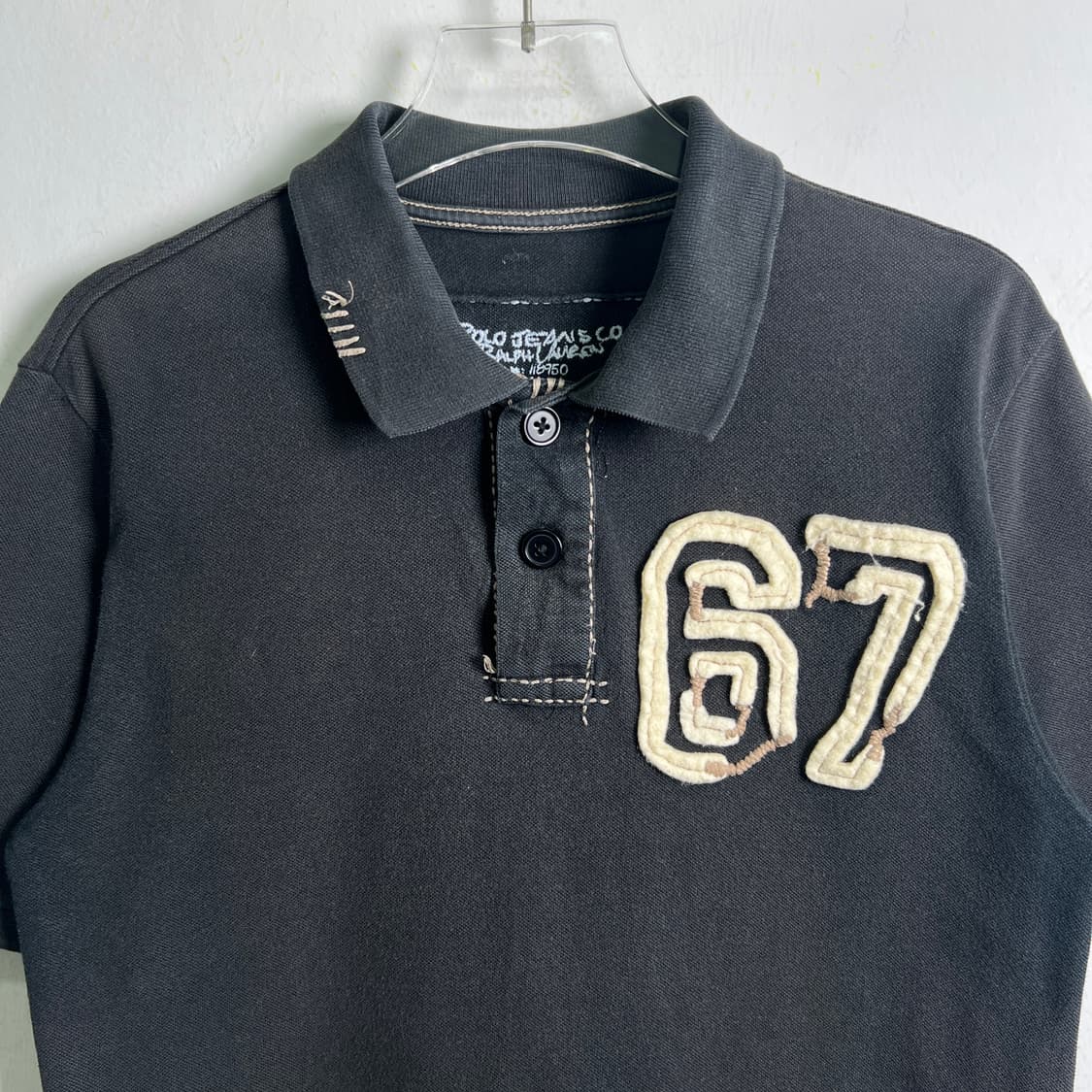 폴로 진스 빈티지 반팔 폴로 셔츠 M 상품이미지5