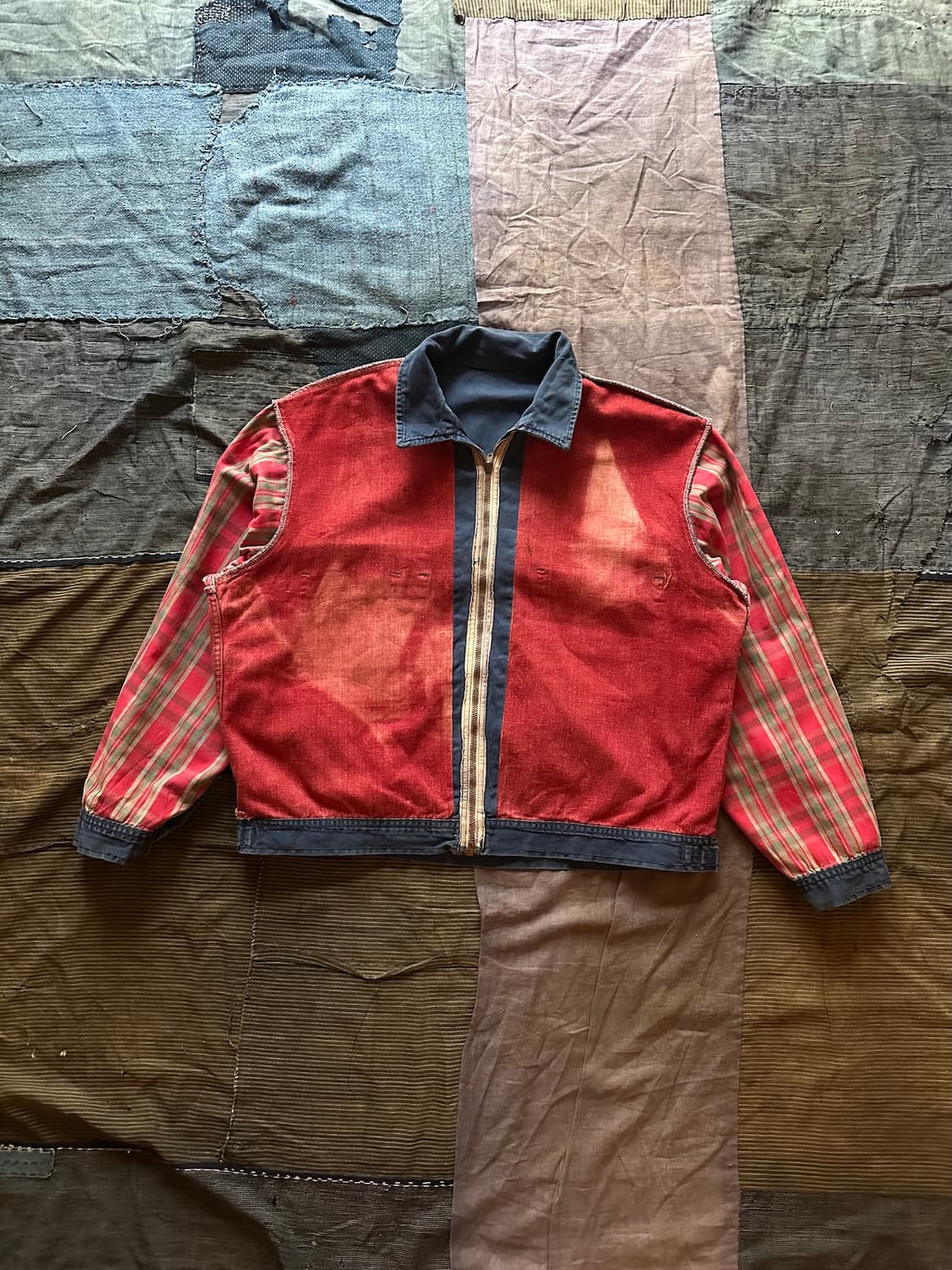 50s USA Vintage Mechanic Work Jacket 상품이미지7