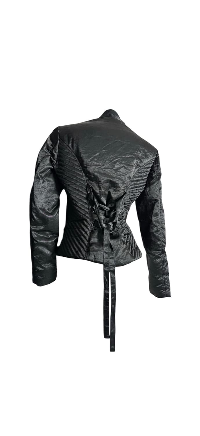 백 코르셋 푸퍼 자켓 Back corset Puffer Jacket  상품이미지4