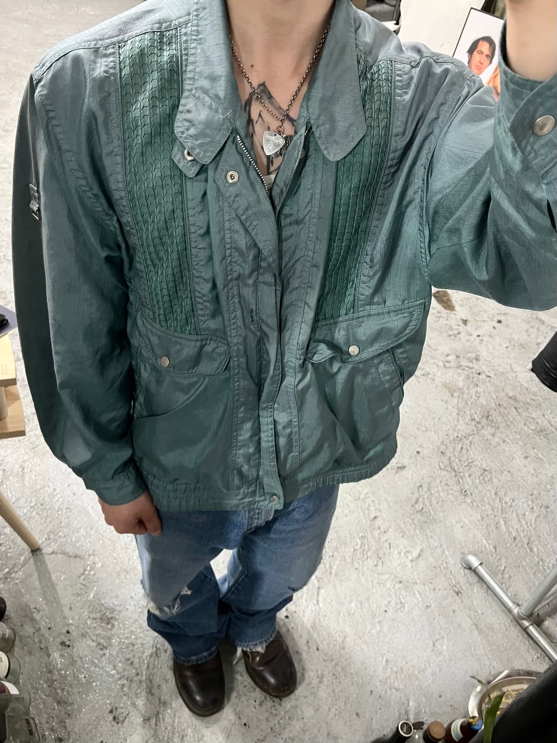 ELABOLATE bomber jacket 상품이미지4