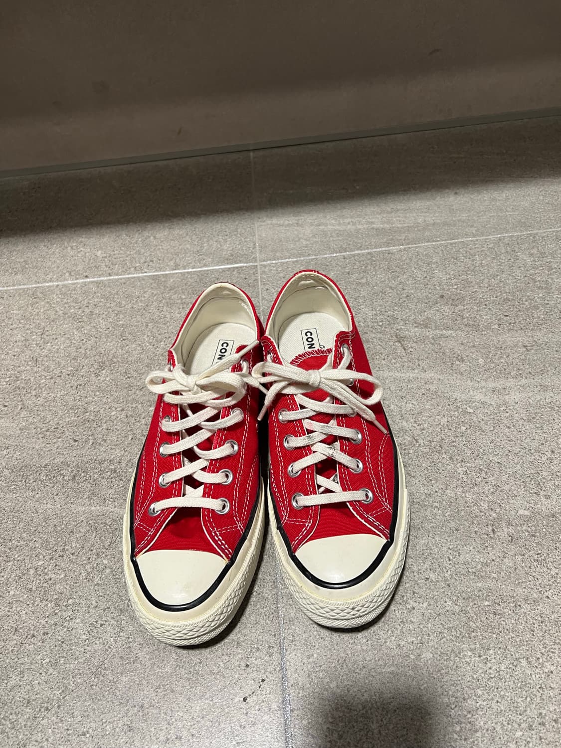 컨버스 척테일러 70 로우 레드 250 상품이미지3