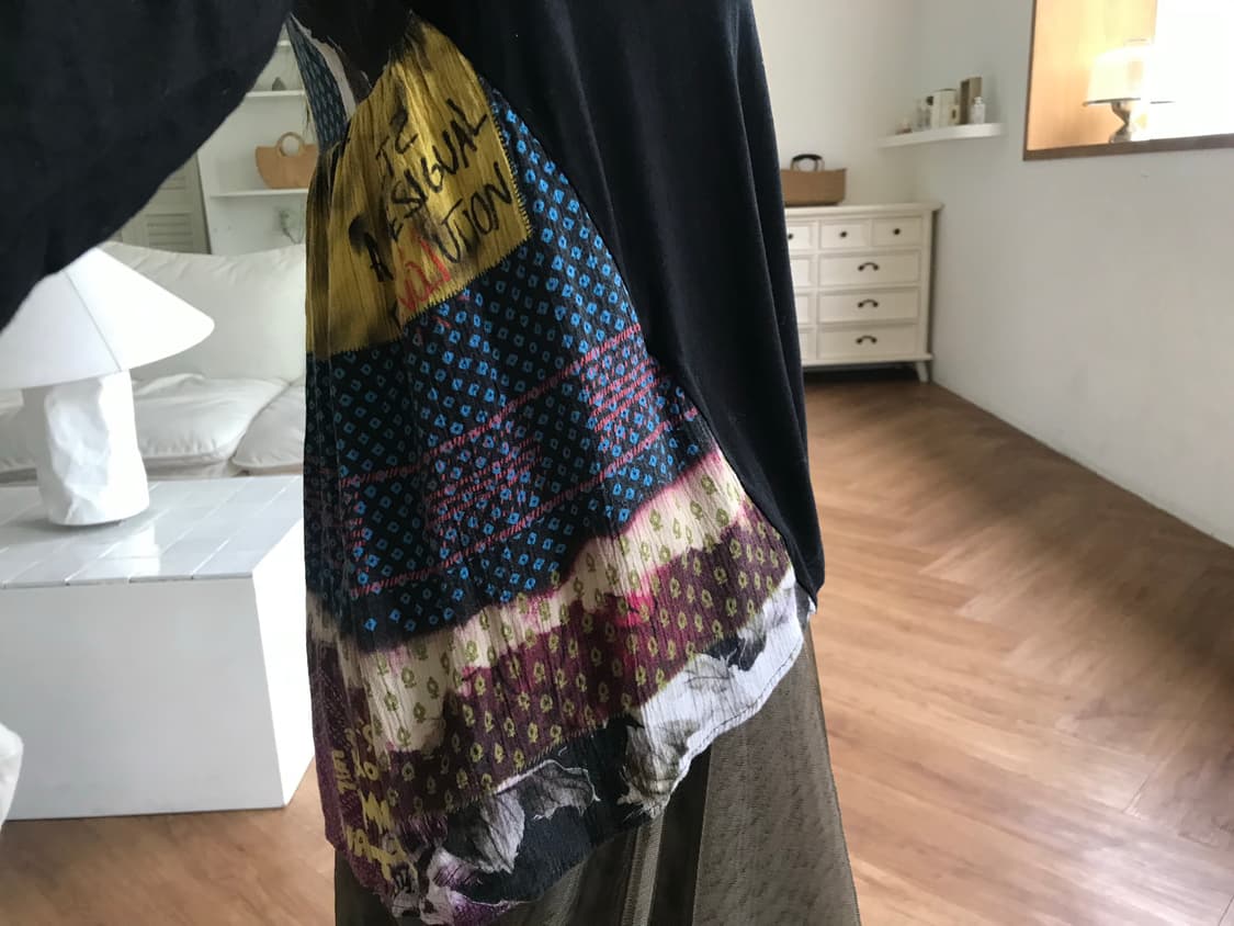 vintage patch top 상품이미지2