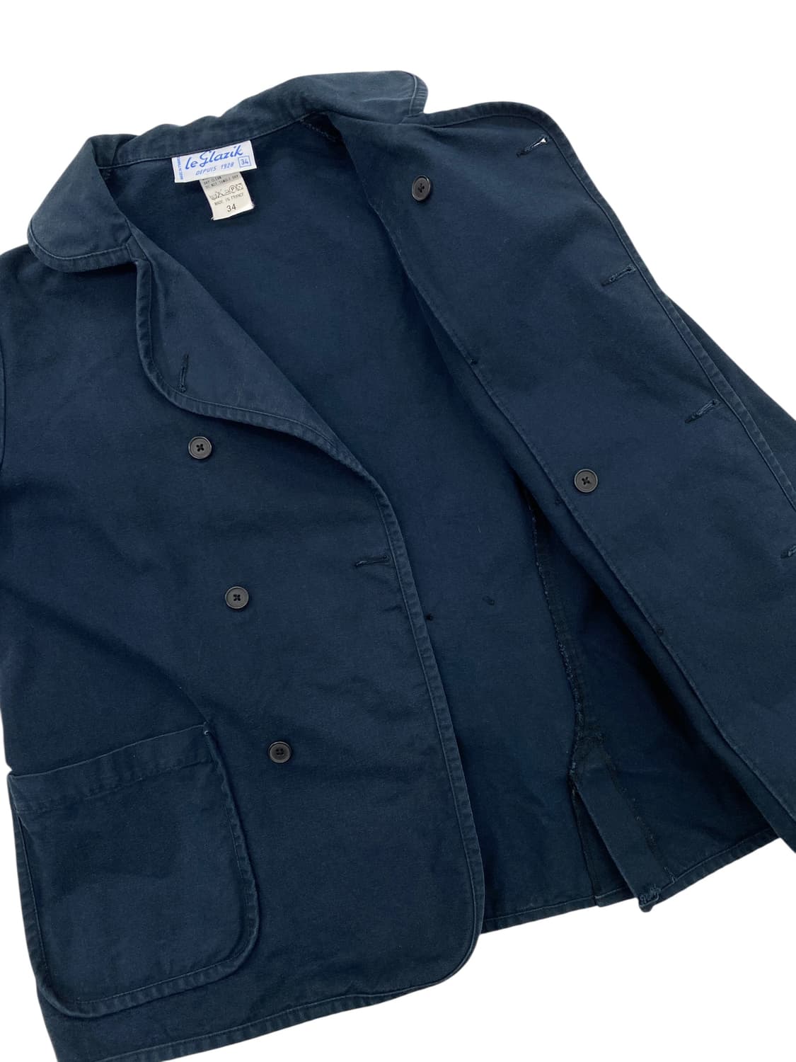 Le Glazik 프렌치 워크 더블 자켓 상품이미지6