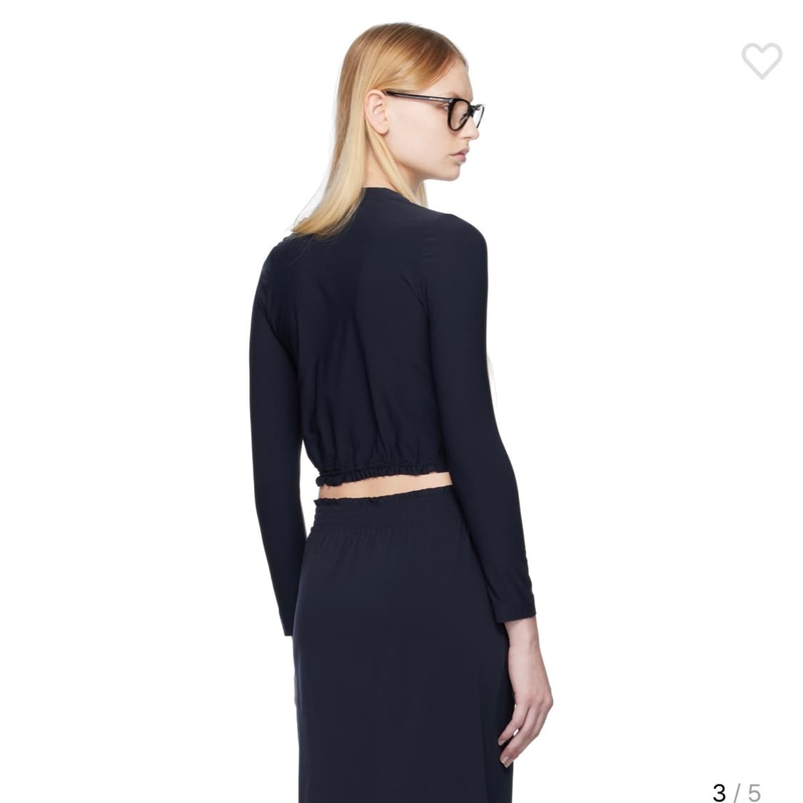 슈슈통 네이비 엘라스틱 피트 가디건 uk8 상품이미지3